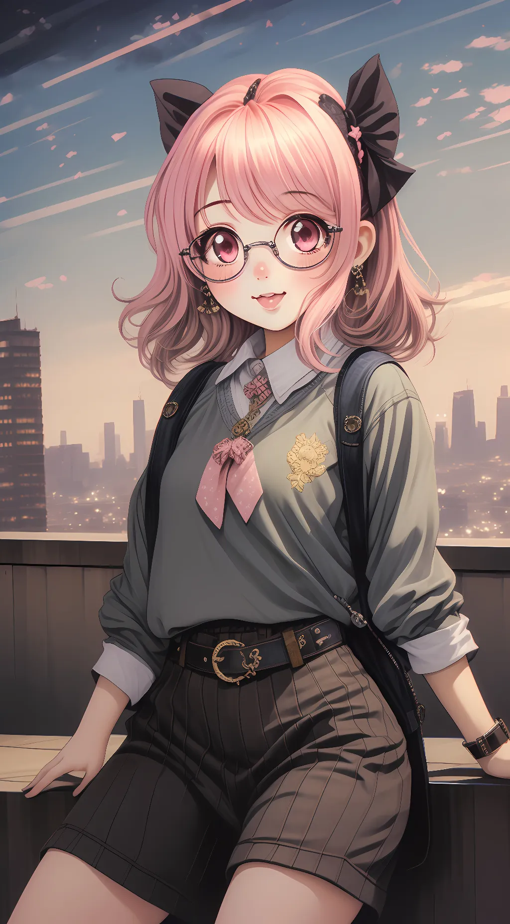 ai character: Sunset Williams background