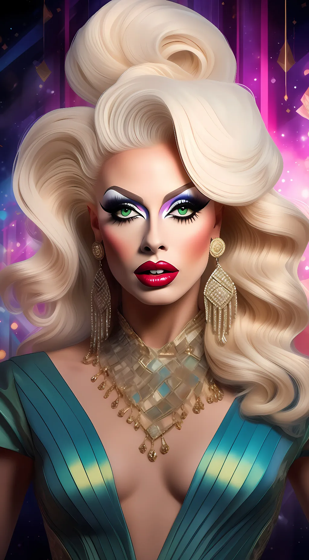 ai character: Alyssa Edwards background