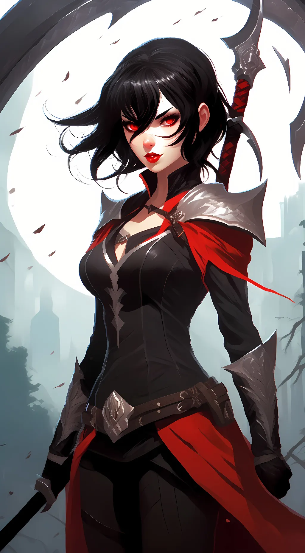 ai character: Ruby Rose background