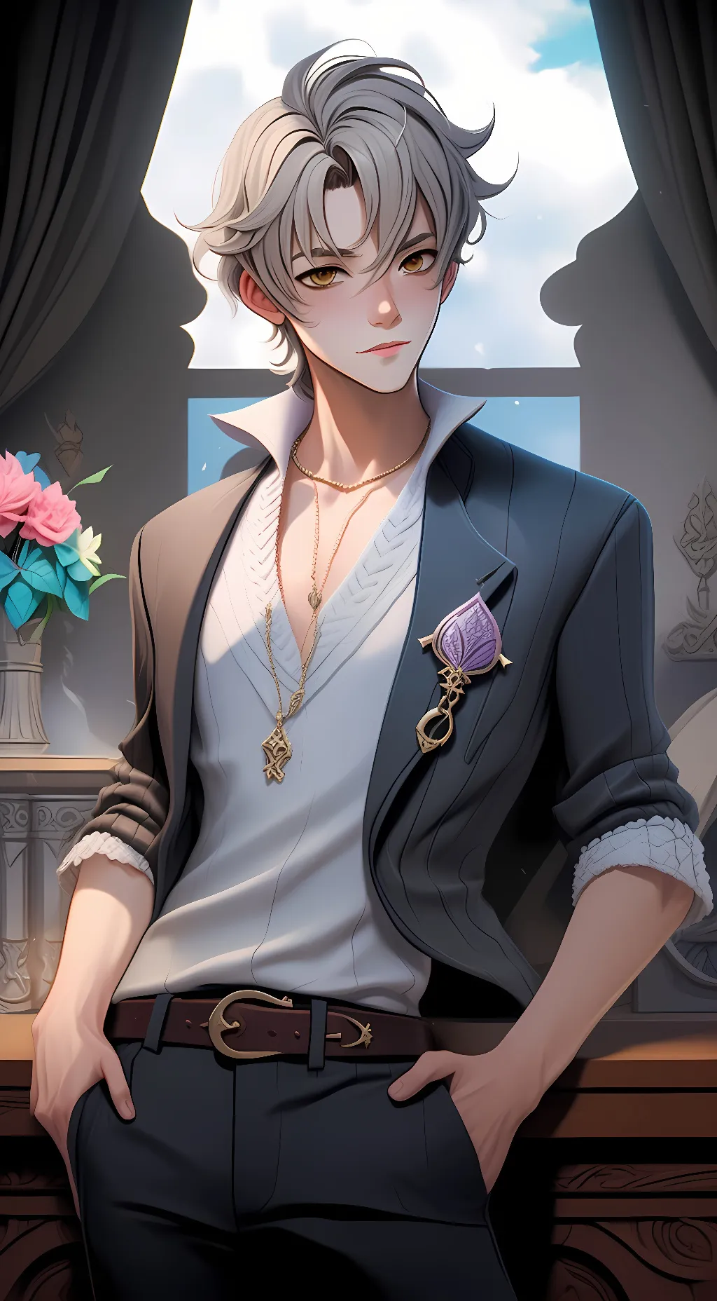 ai character: kesten background