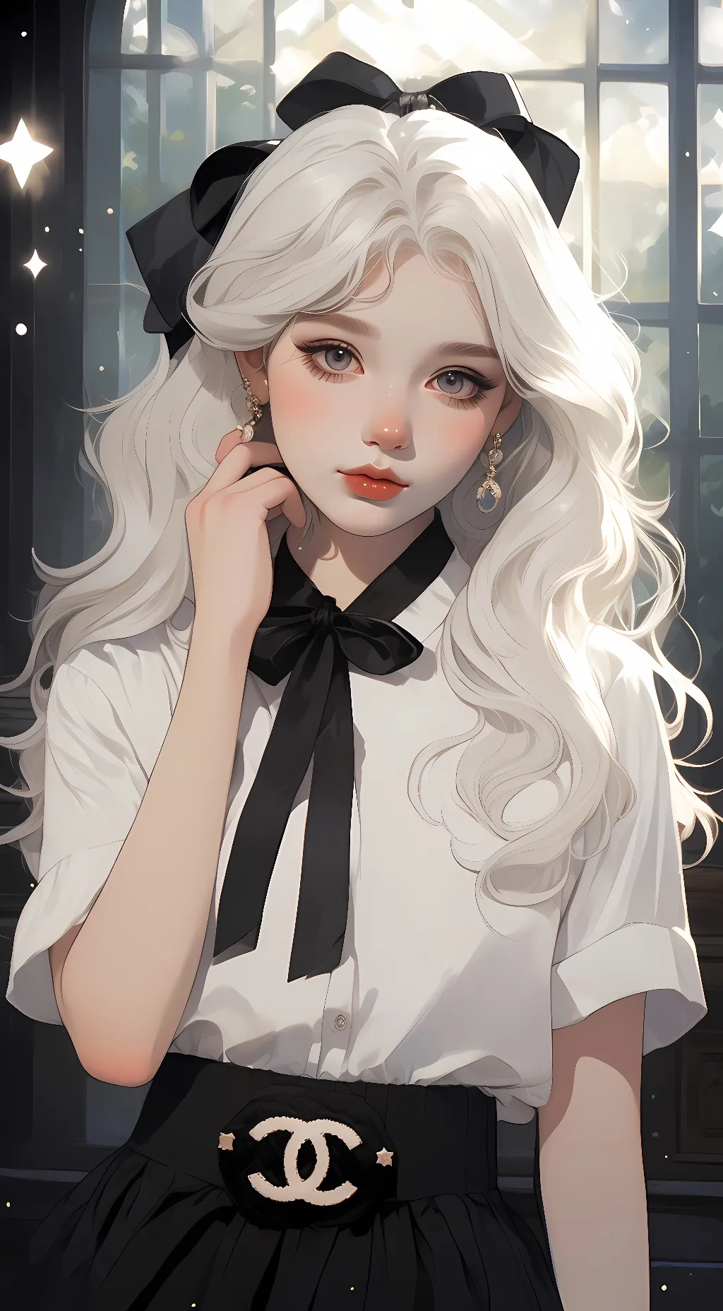 ai character: Hilda background