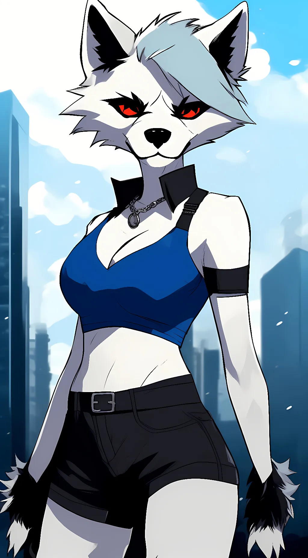 ai character: Loona background