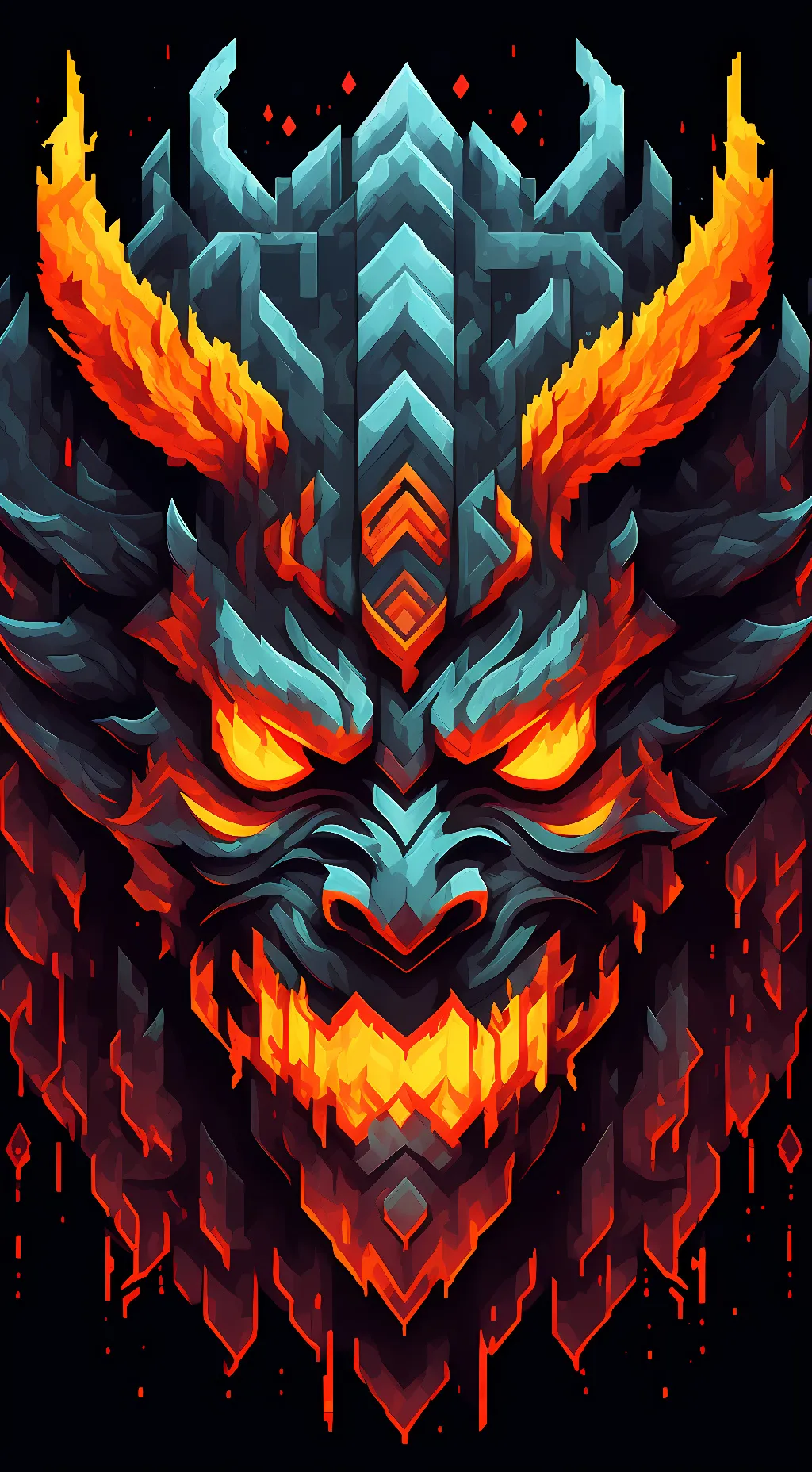 ai character: Inferno background