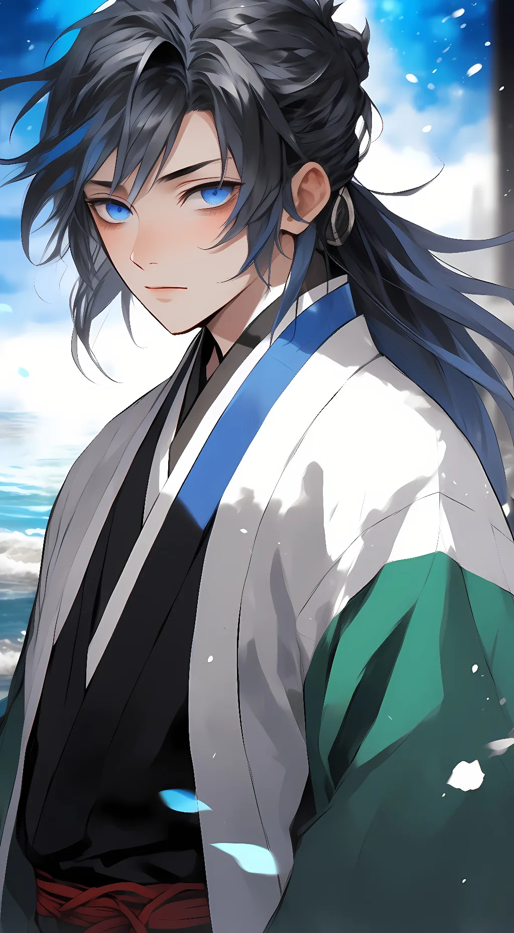 ai character: Giyuu Tomioka  background
