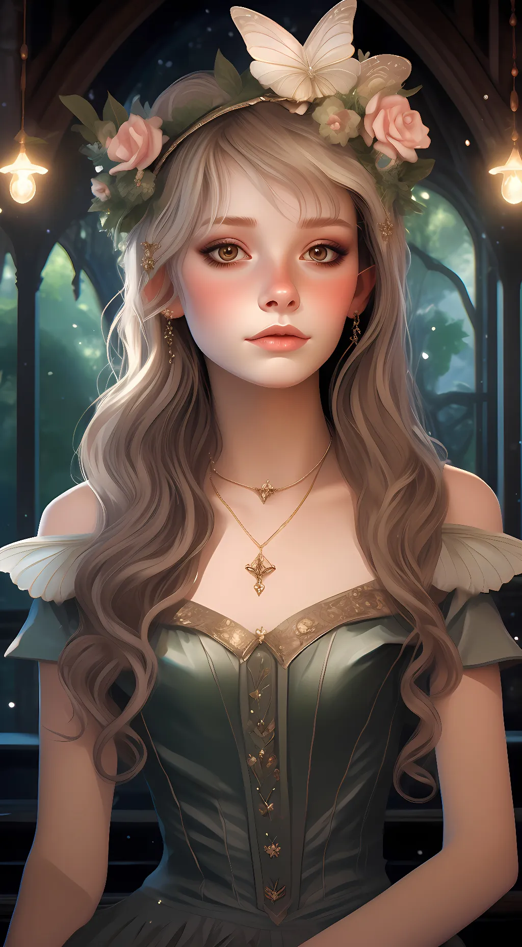 ai character: Vivian background