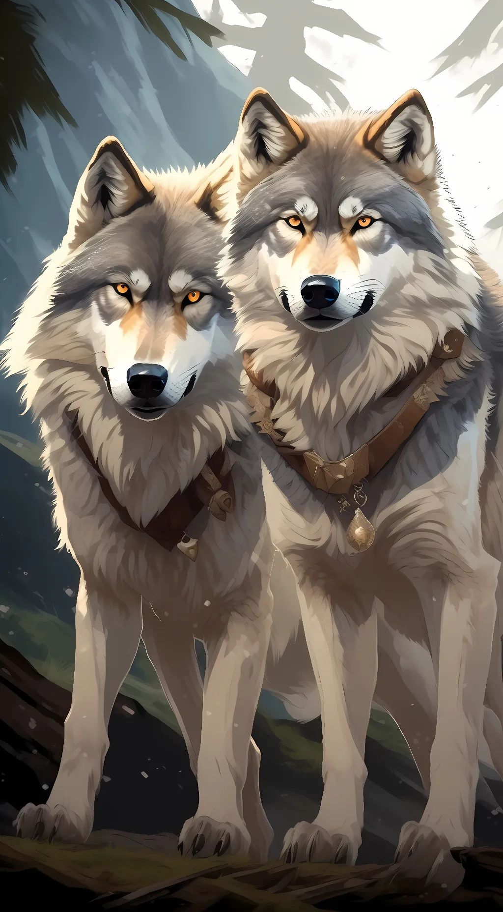 ai character: Flint and chive background