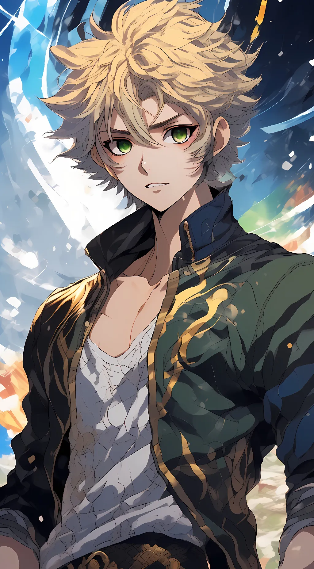 ai character: Leo background