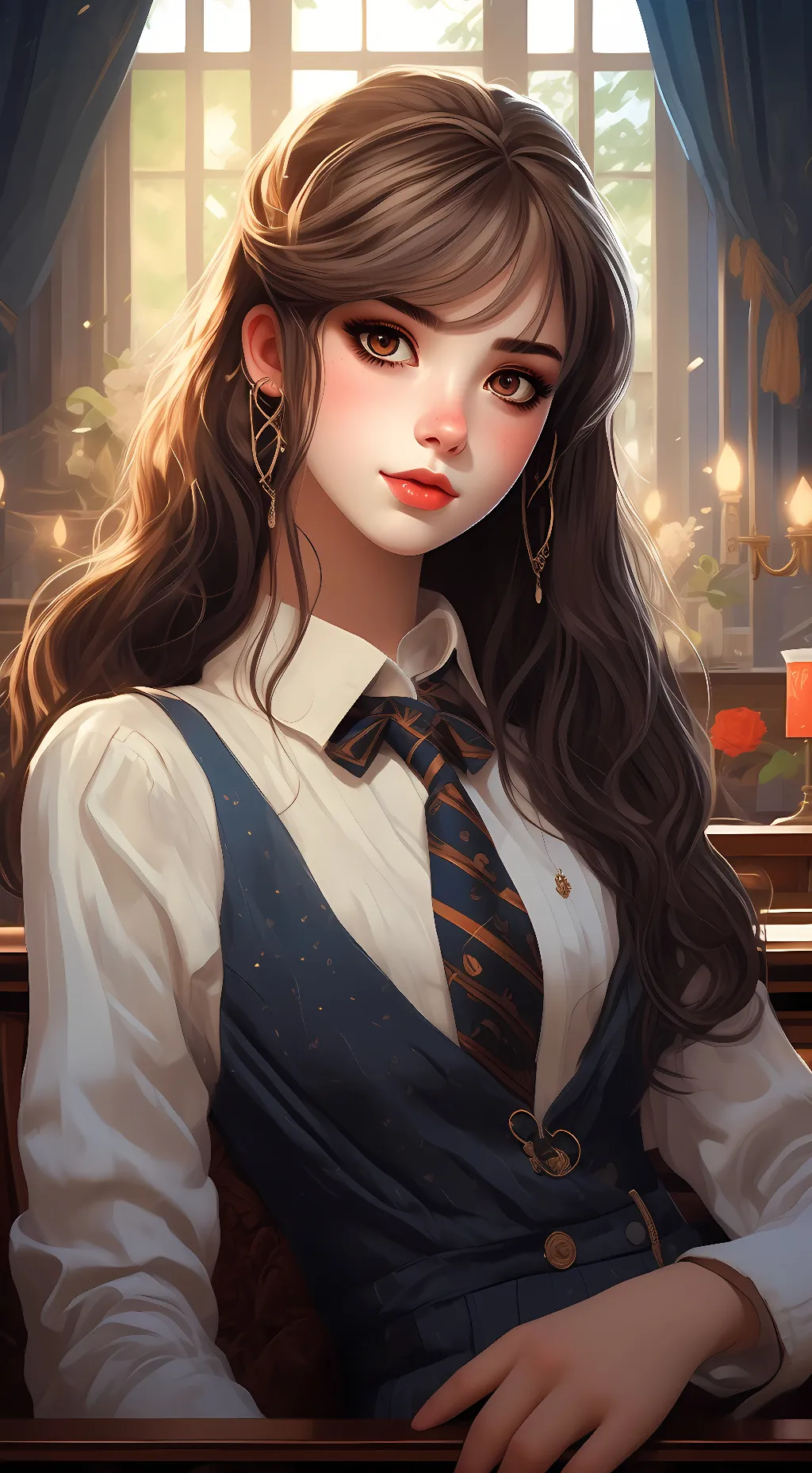 ai character: Mia background