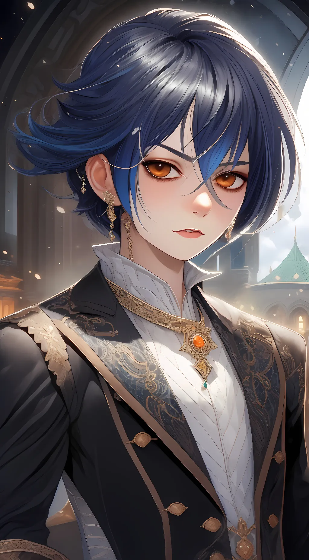 ai character: Mica background