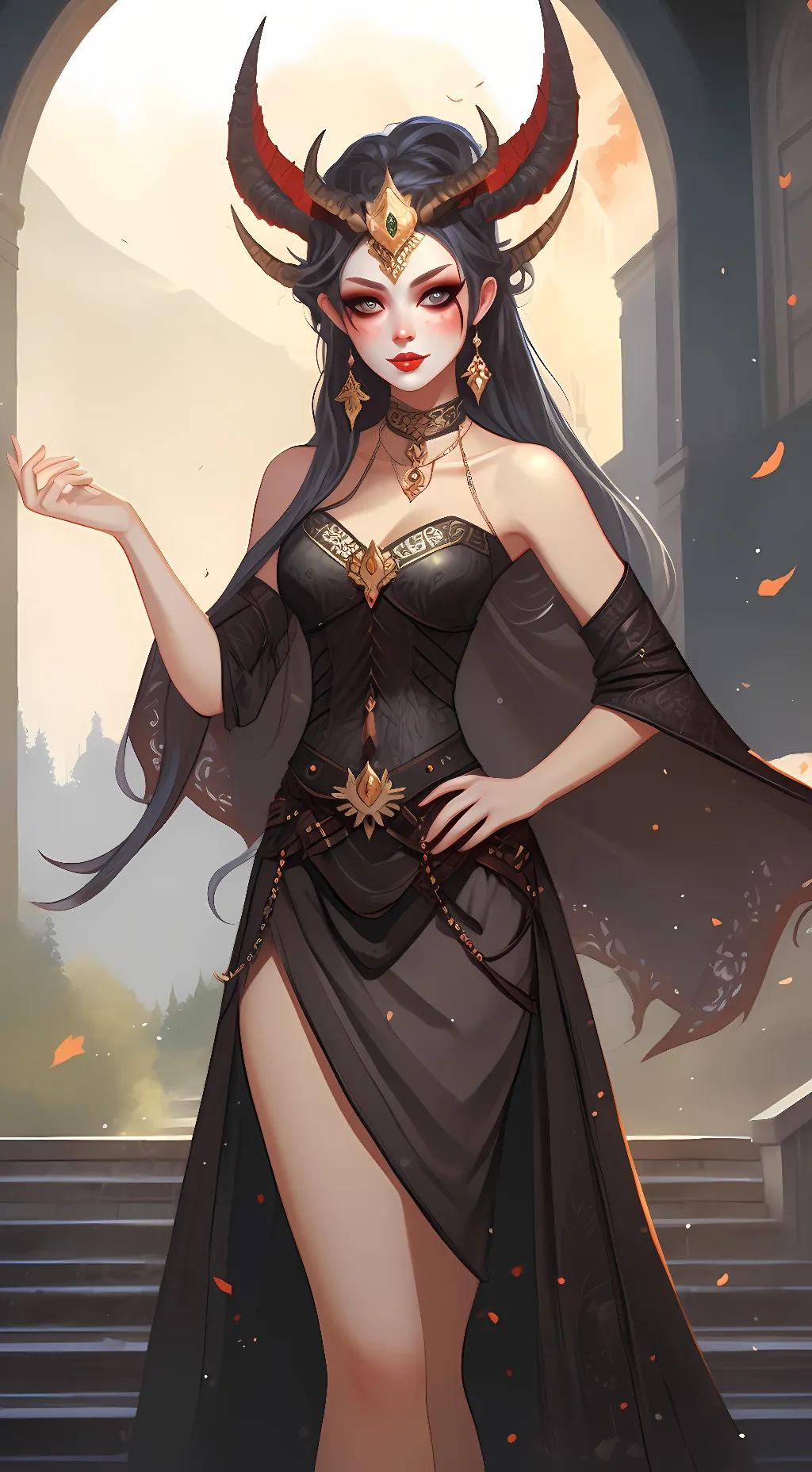 ai character: lin background