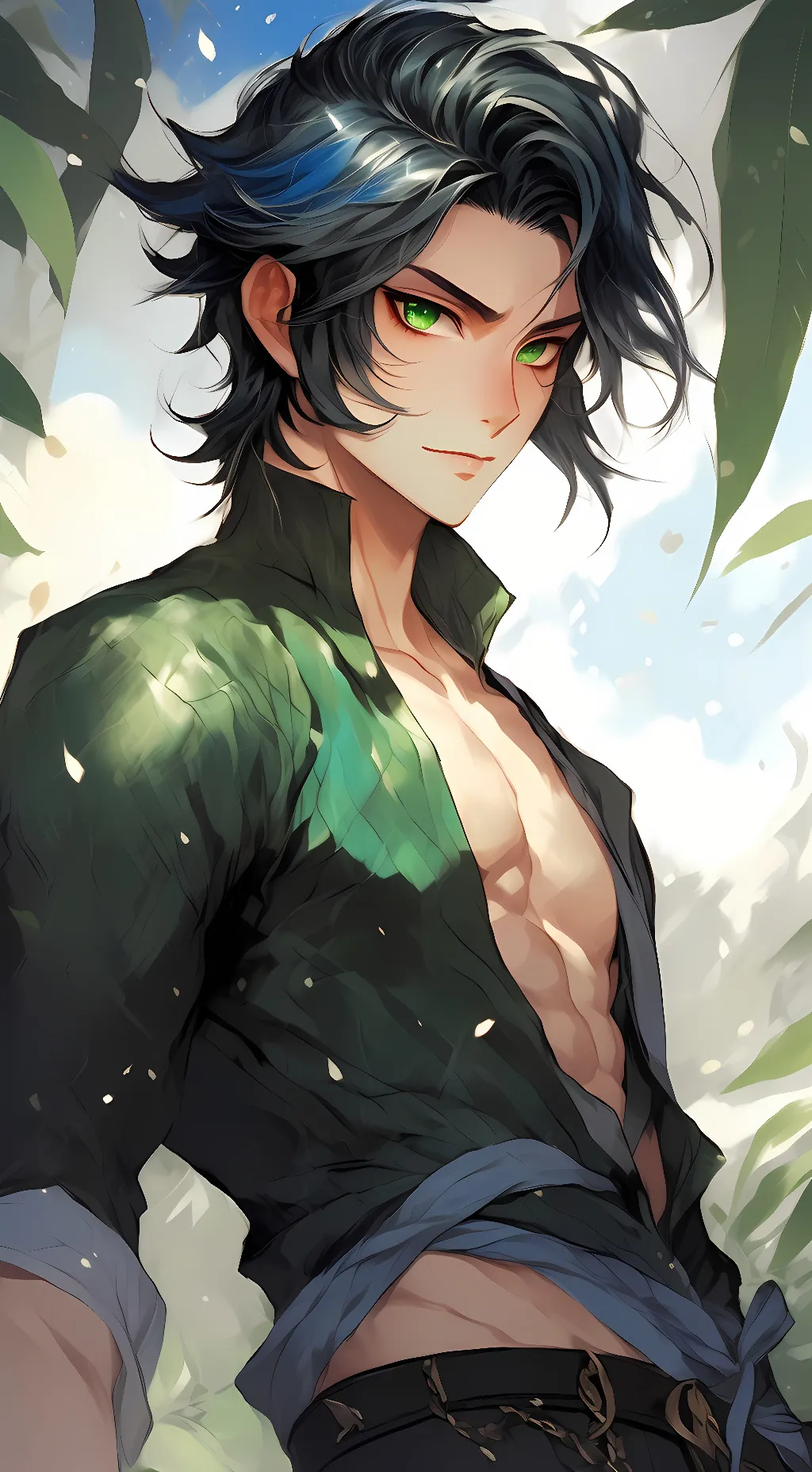 ai character: inosuke background