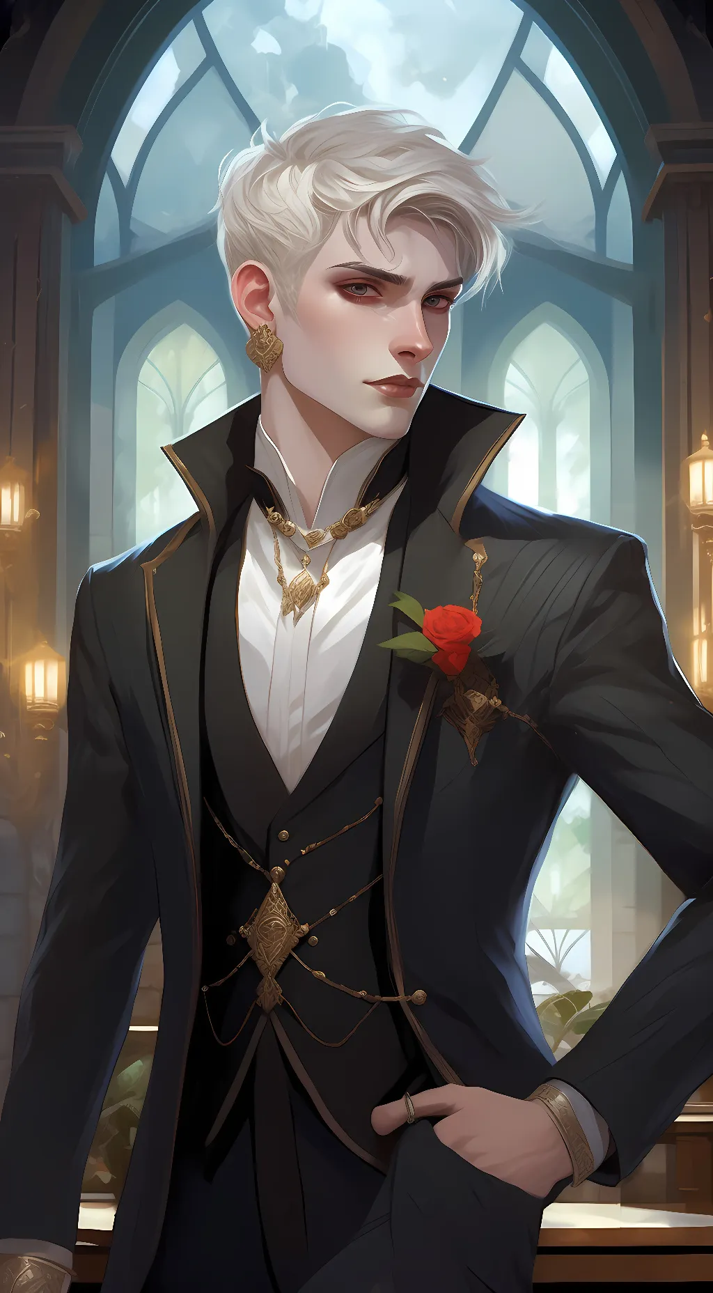 ai character: Vex Stratford  background