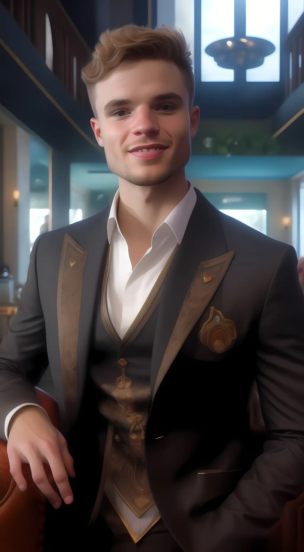 ai character: Ethan Wells background