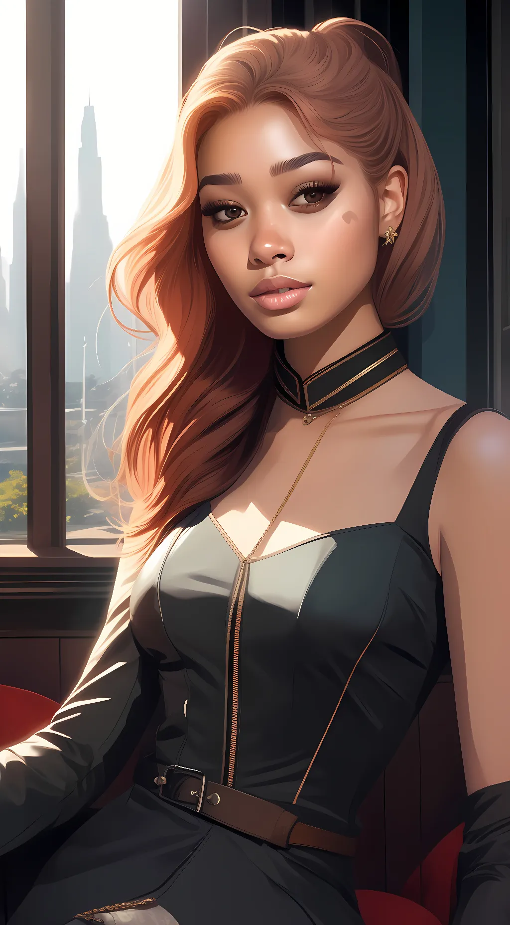 ai character: kaloni background