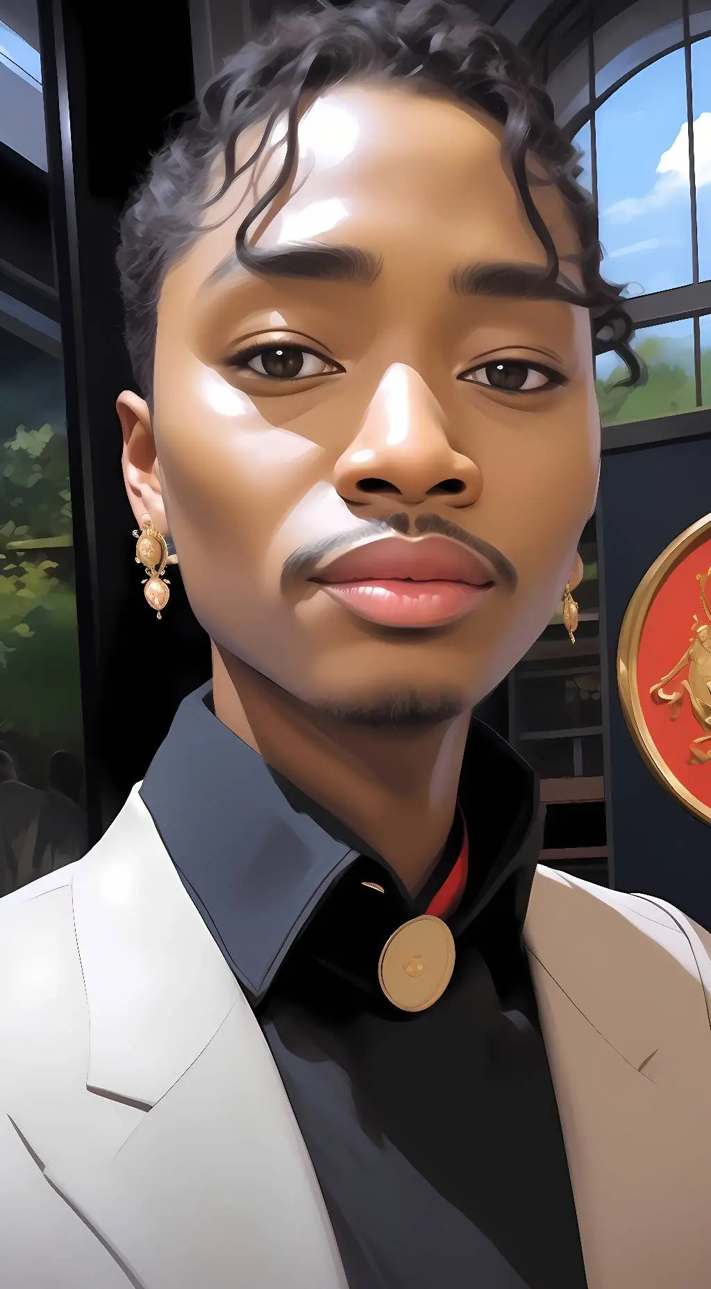 ai character: the rizzer background