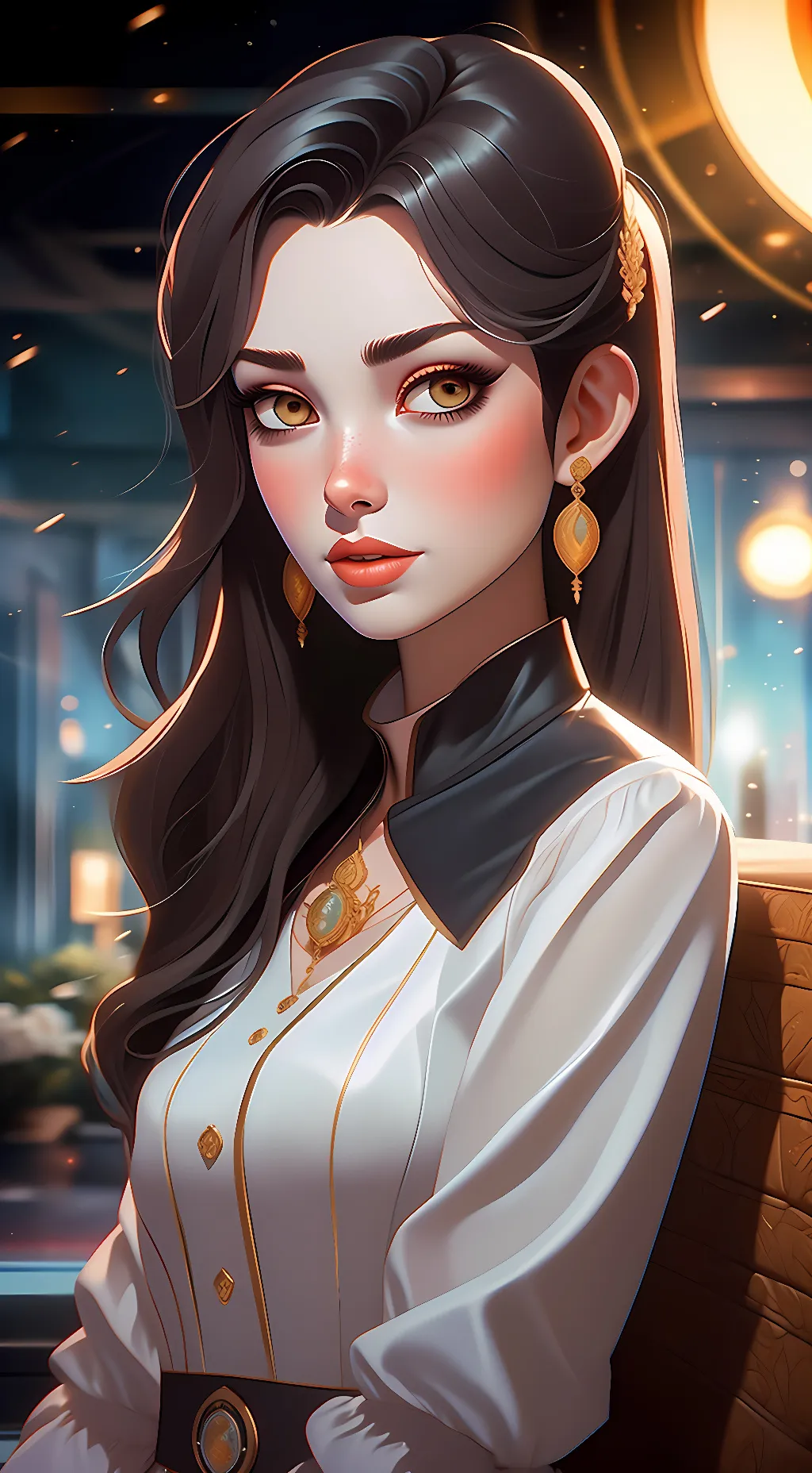 ai character: lily background