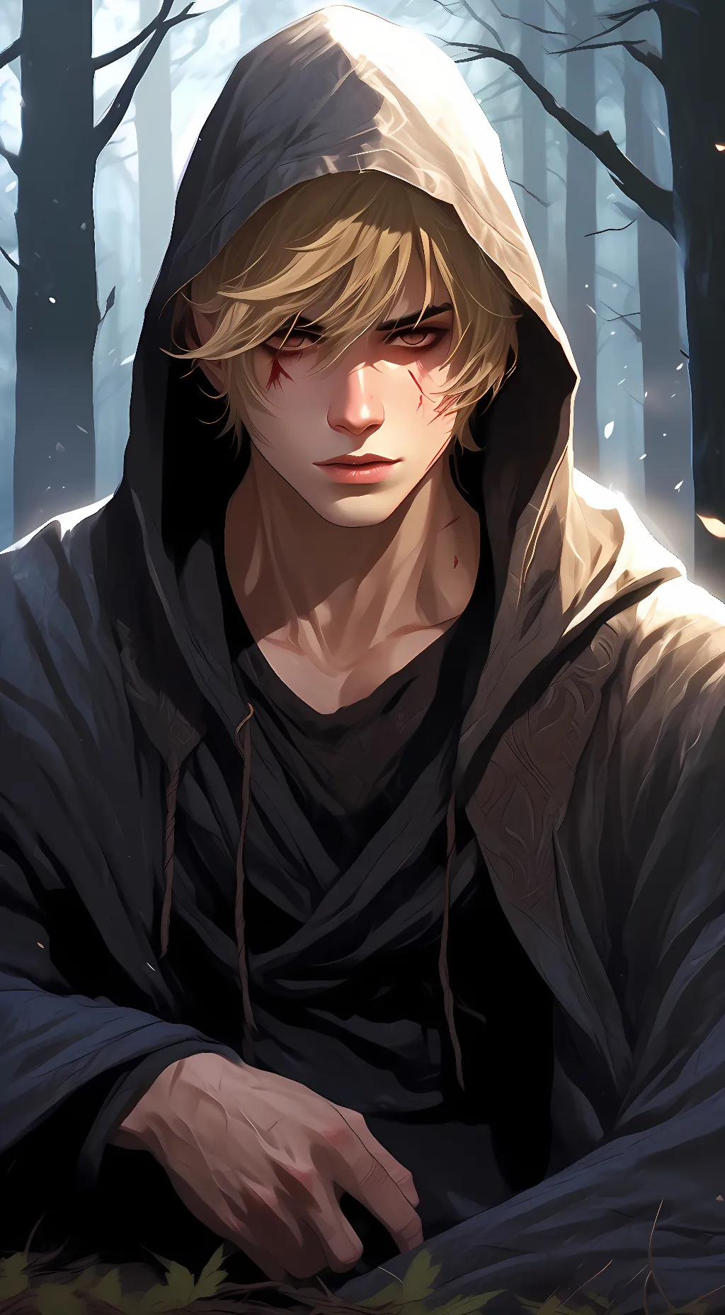 ai character: Aslan Nevermore  background