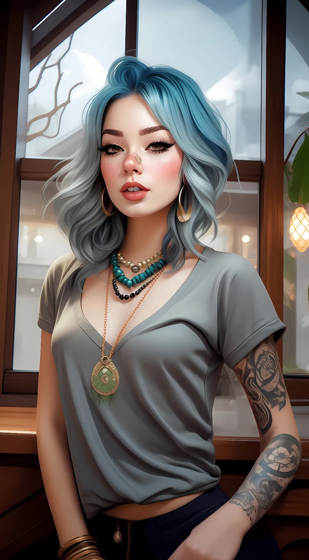 ai character: Anna background