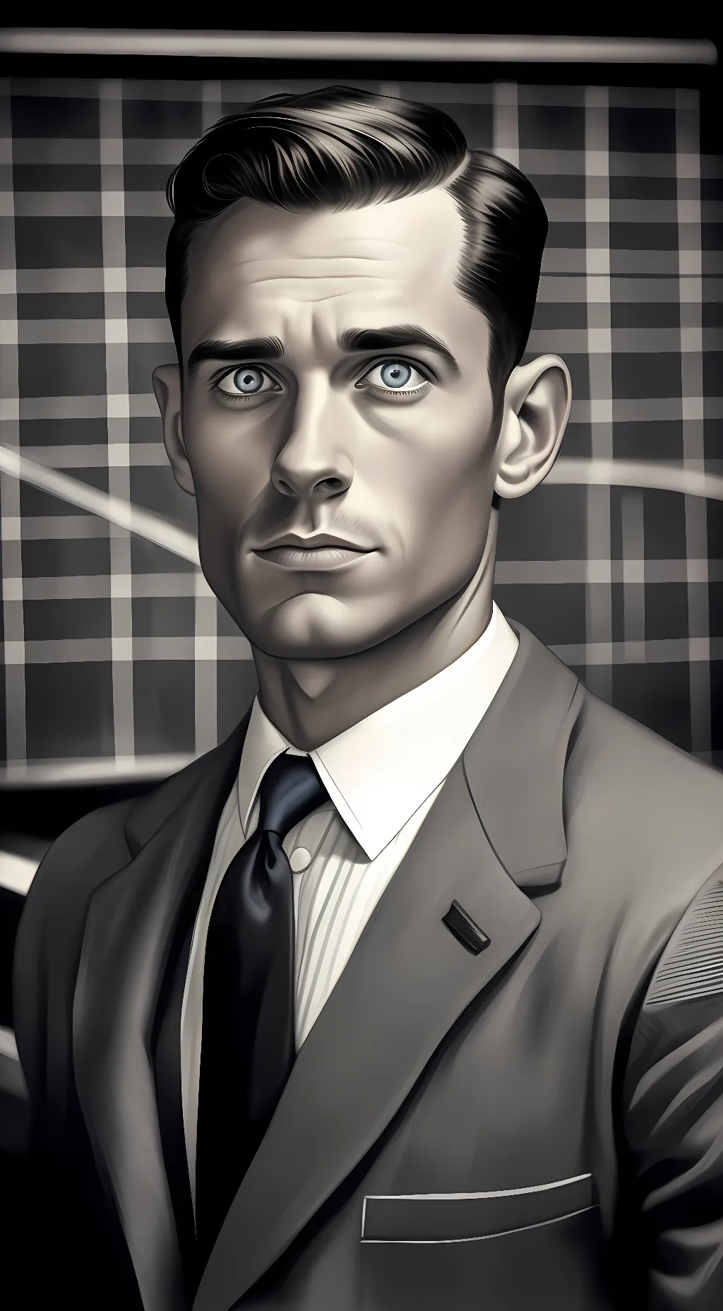 ai character: James Yeager  background