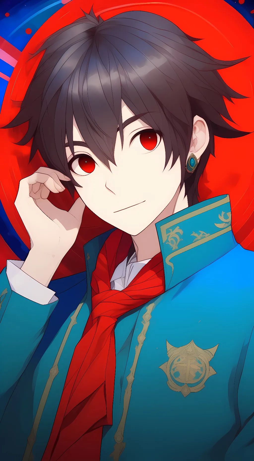 ai character: gly background