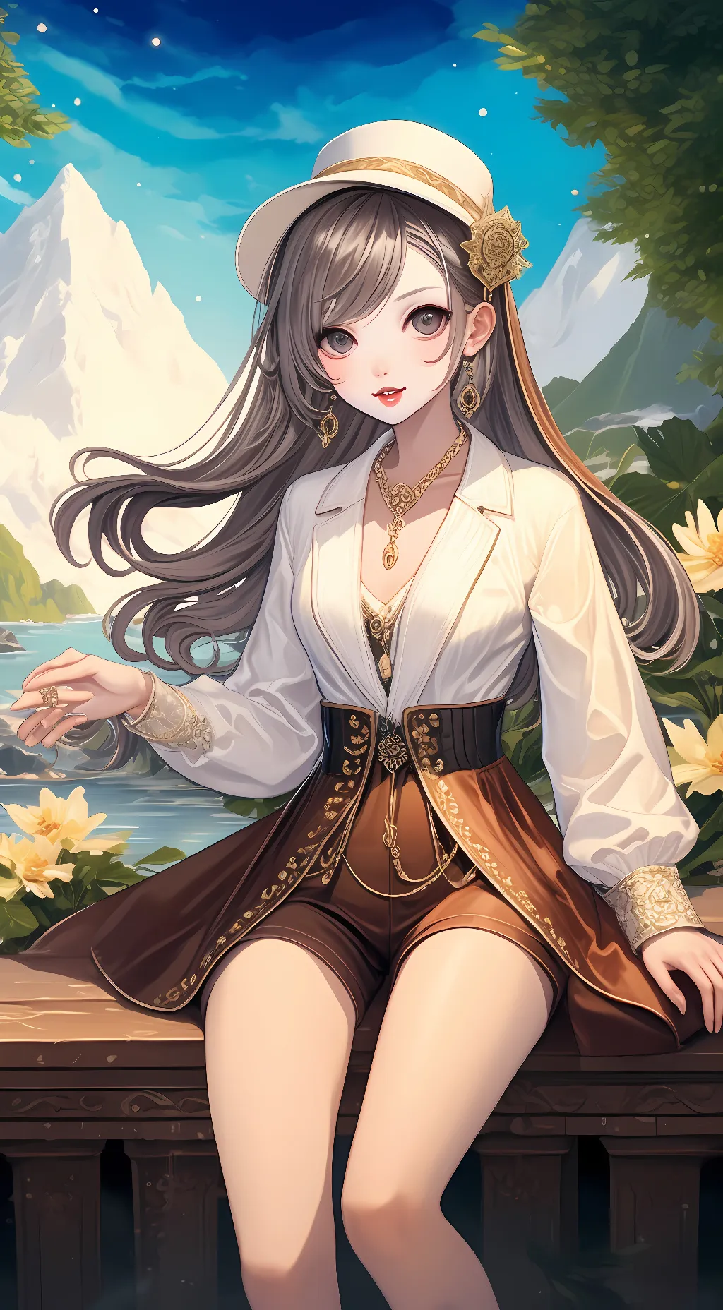 ai character: Sally (babe) background