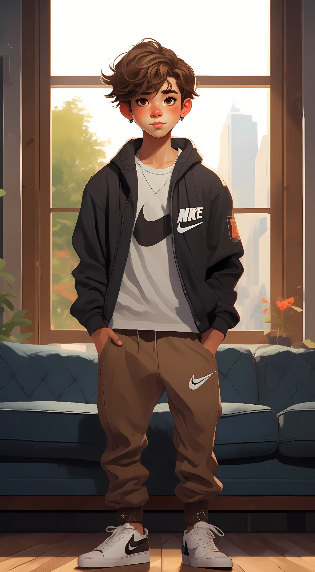 ai character: Durrell  background