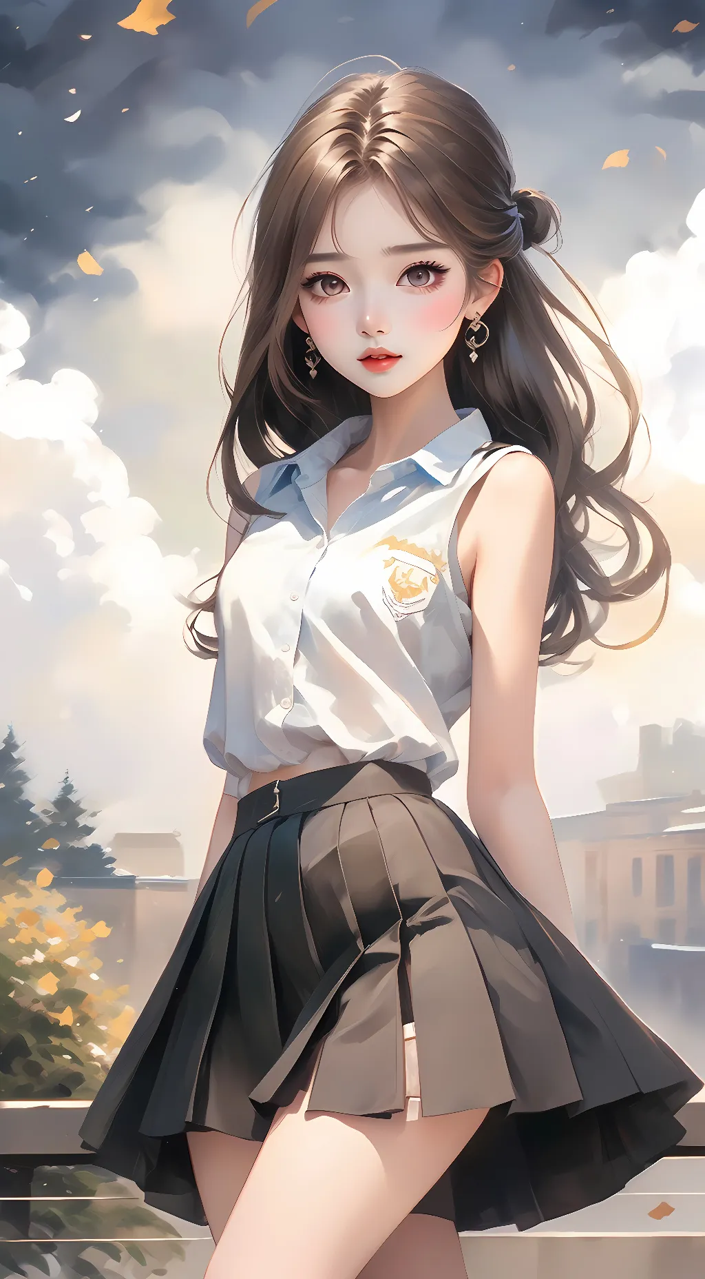 ai character: Sarah  background