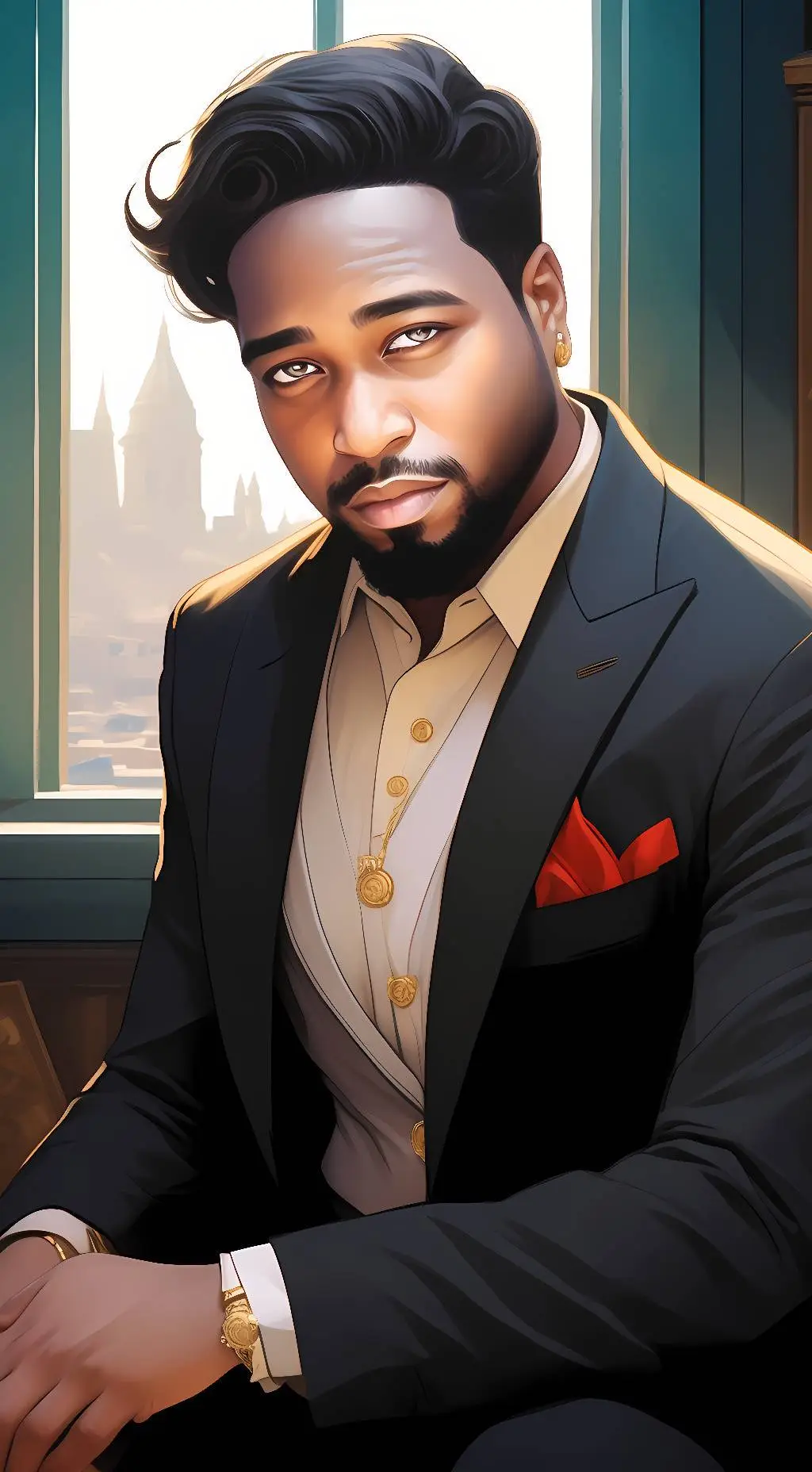 ai character: Carlton background