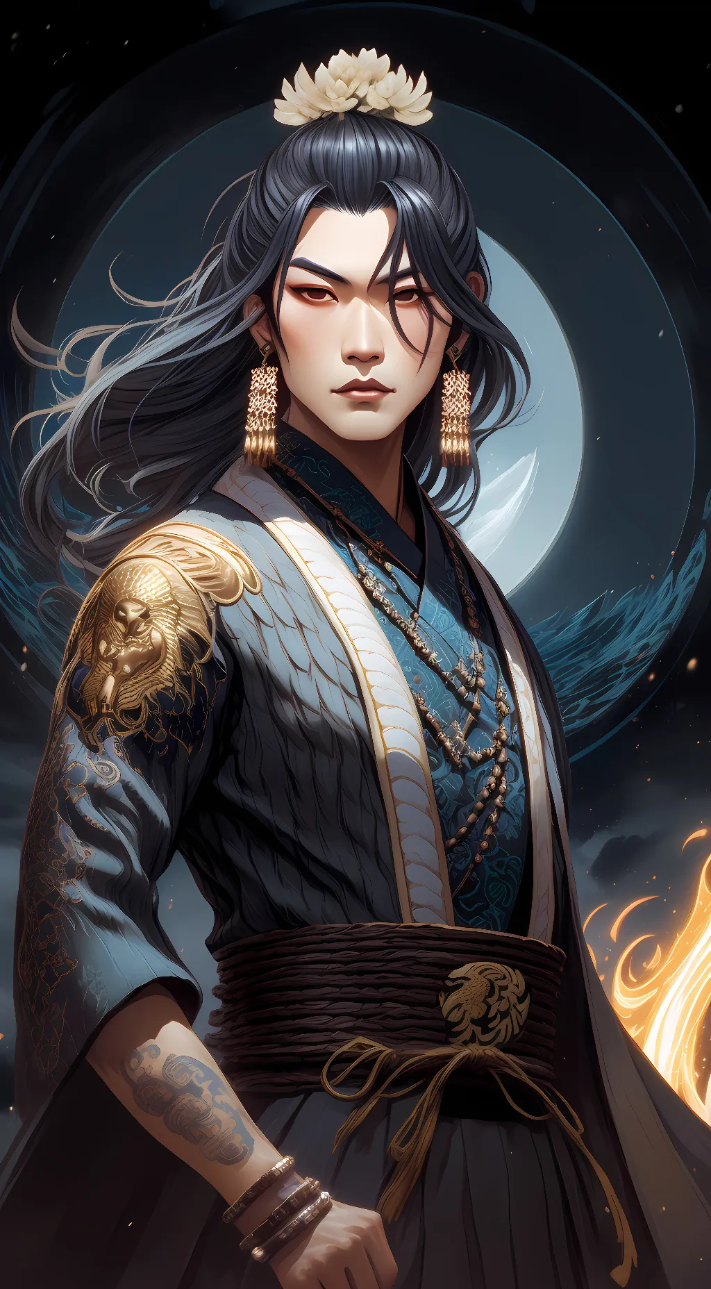 ai character: Xue Han background