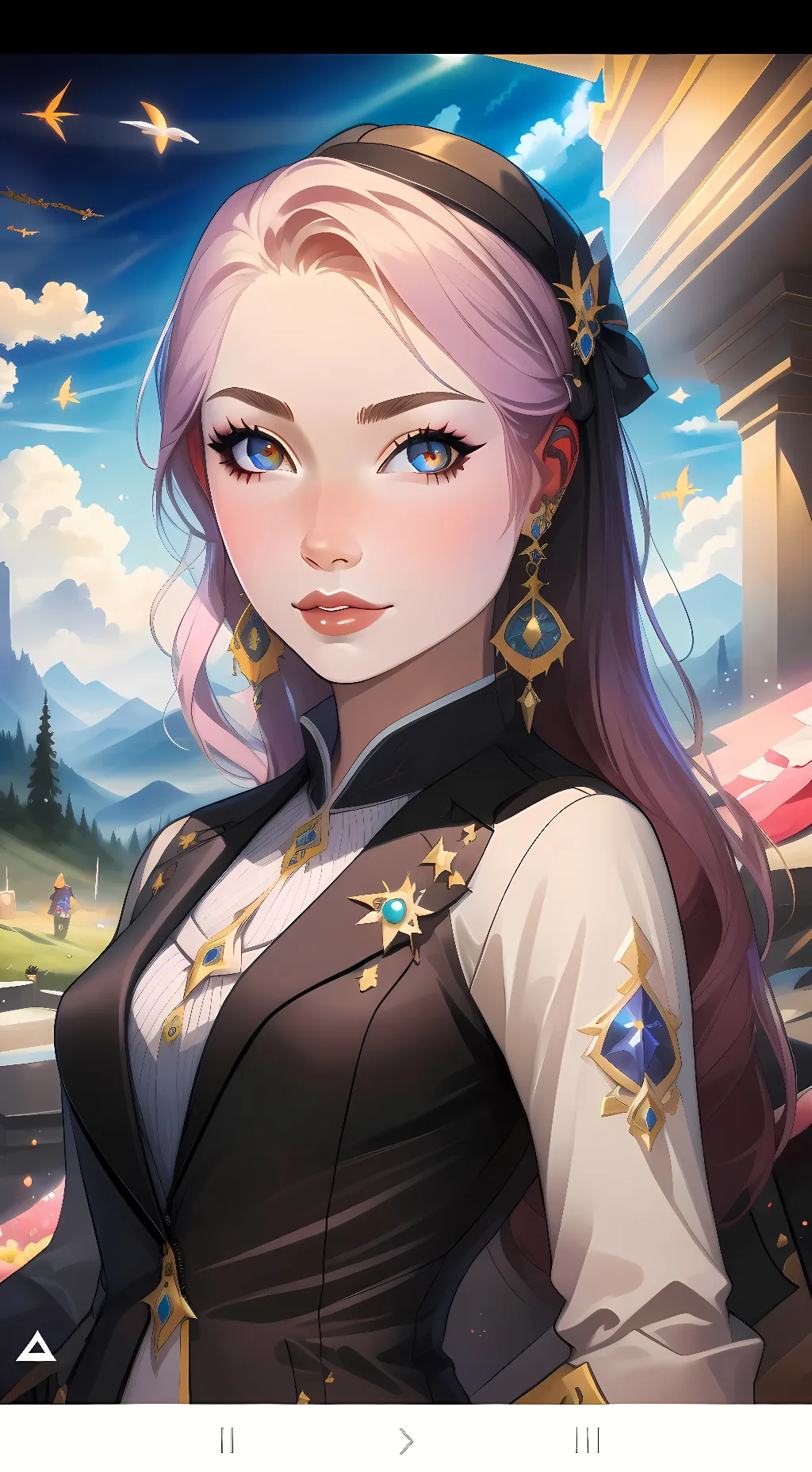 ai character: Teni background