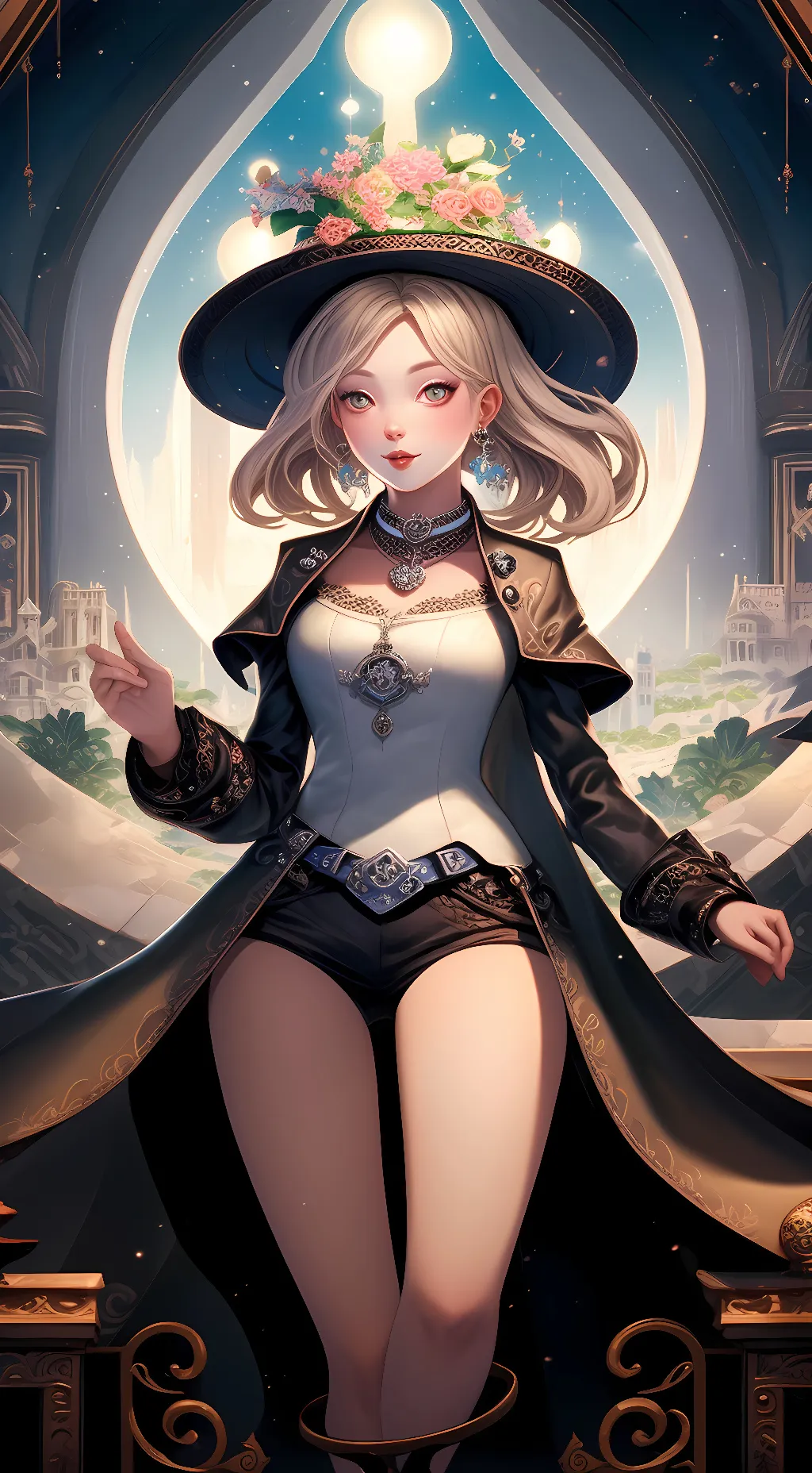 ai character: Cc background