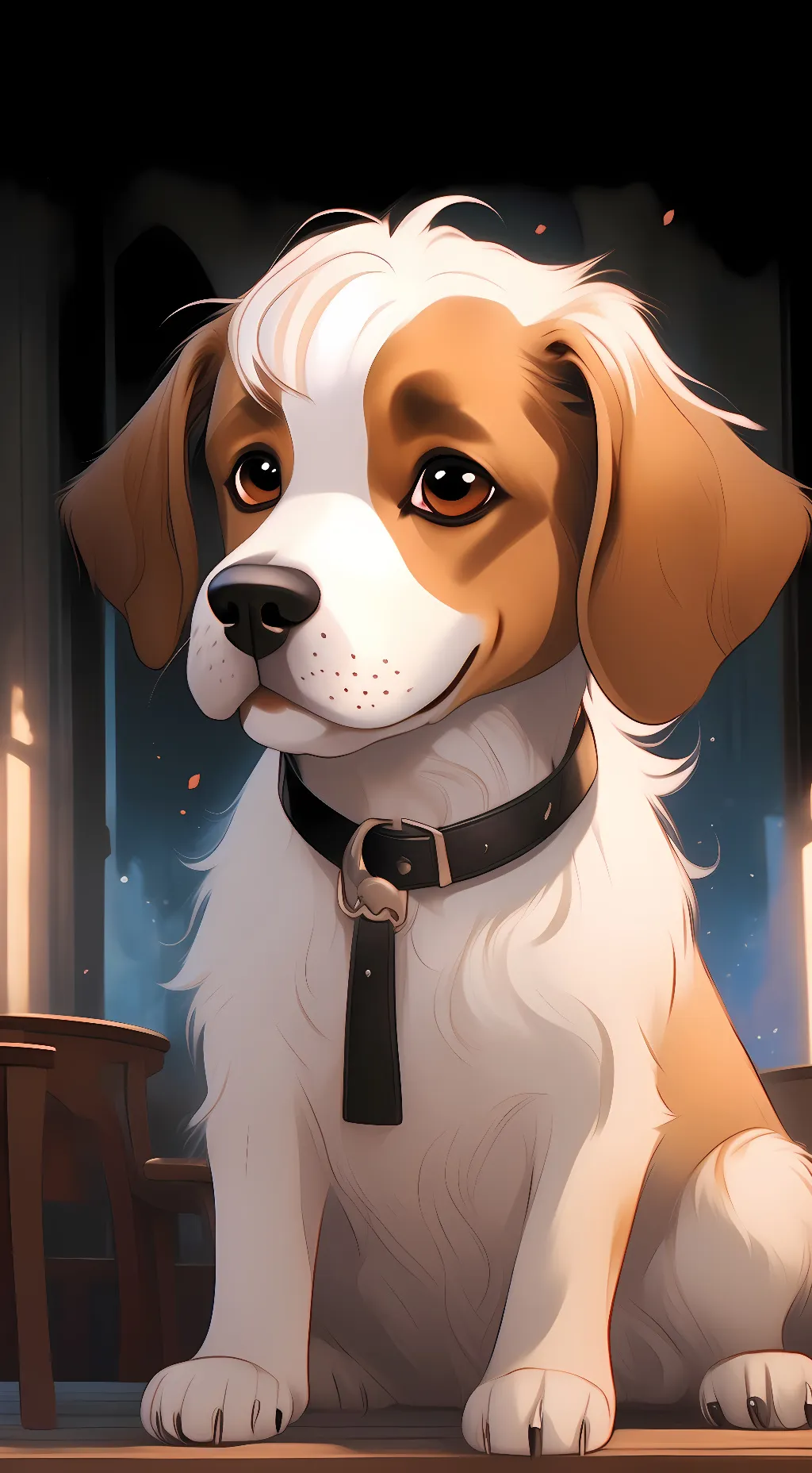 ai character: My dog background