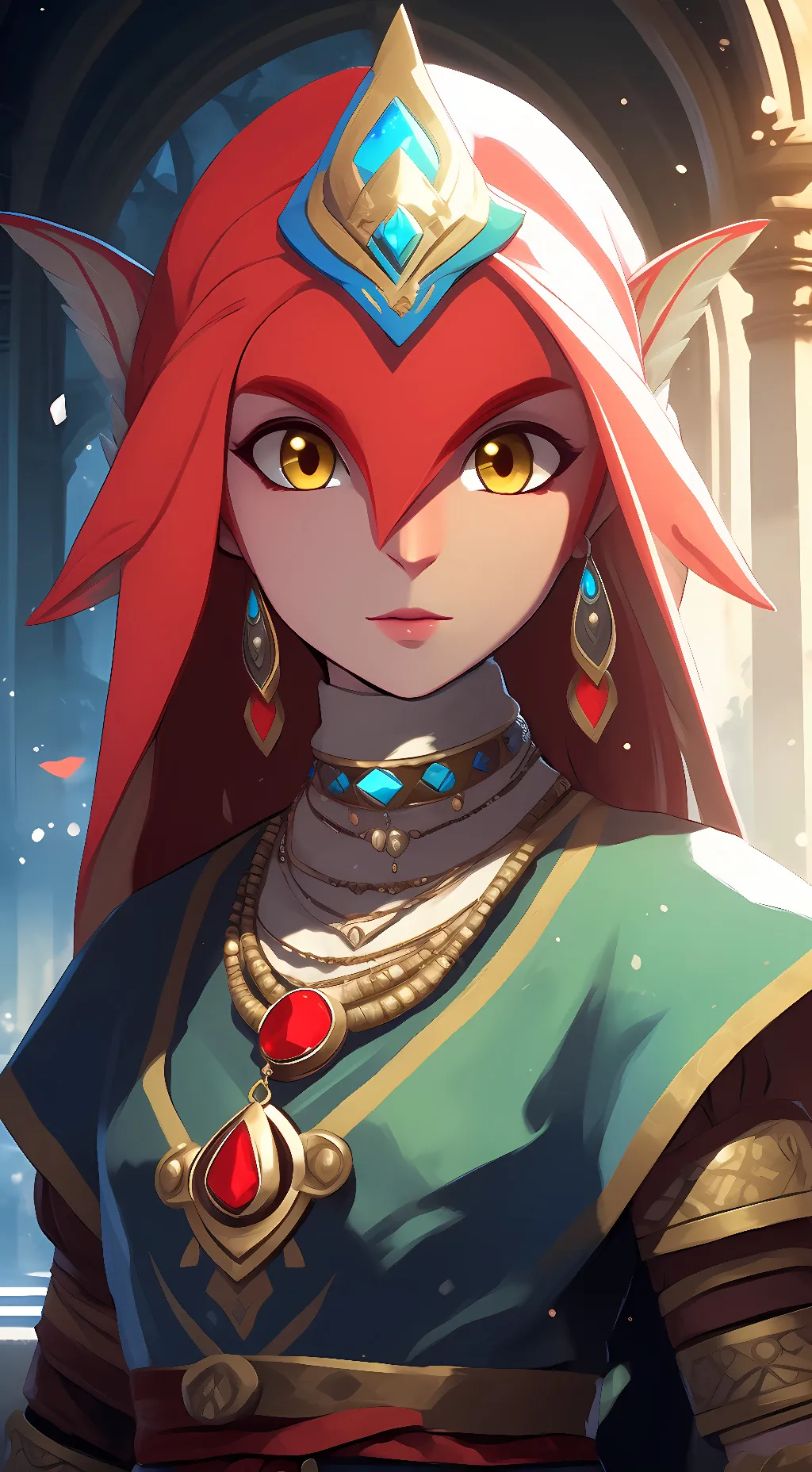 ai character: Mipha background