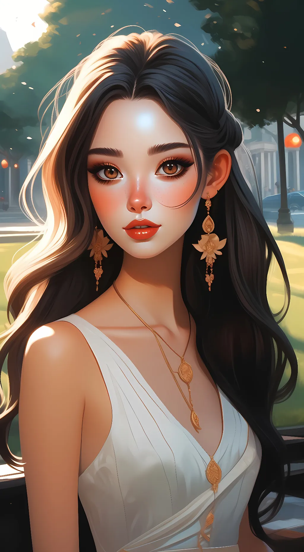 ai character: Kayla background