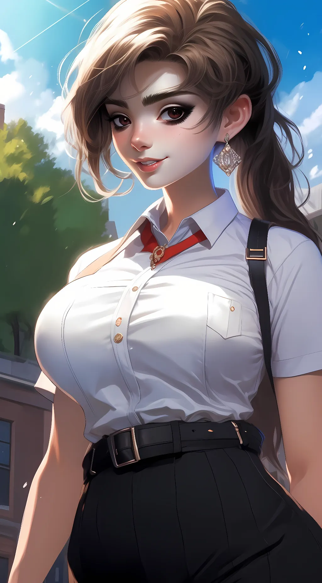 ai character: leah background