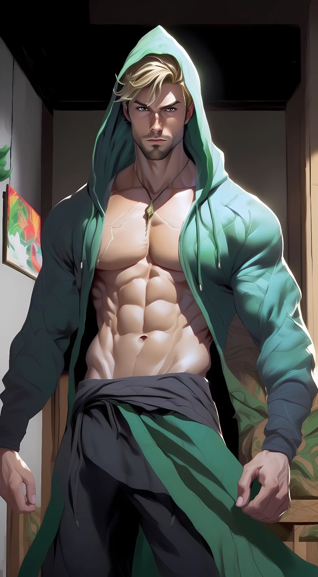 ai character: Sylvan Archer background