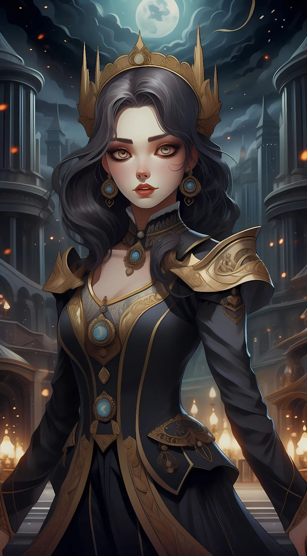 ai character: Nyx background