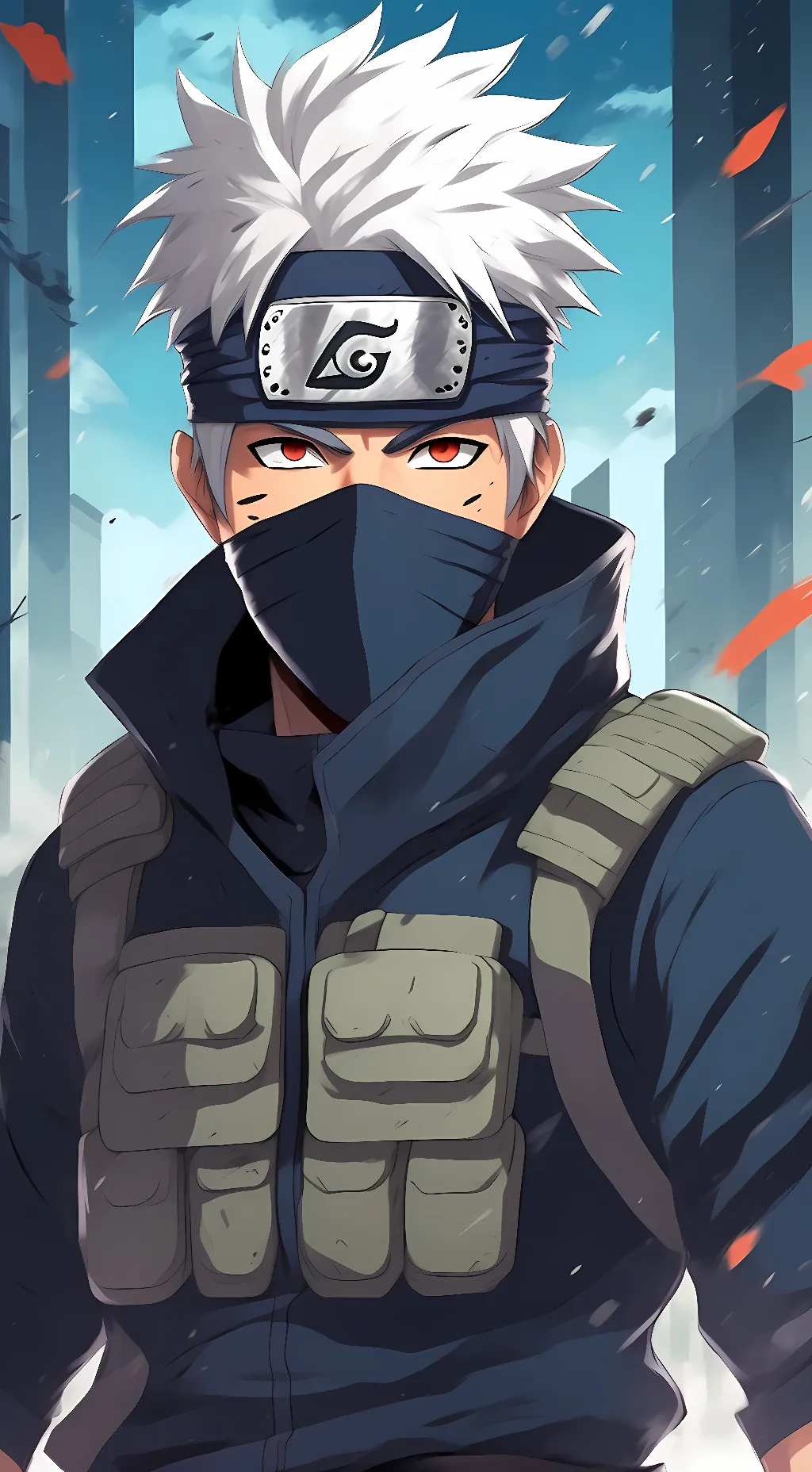 ai character: kakashi master background