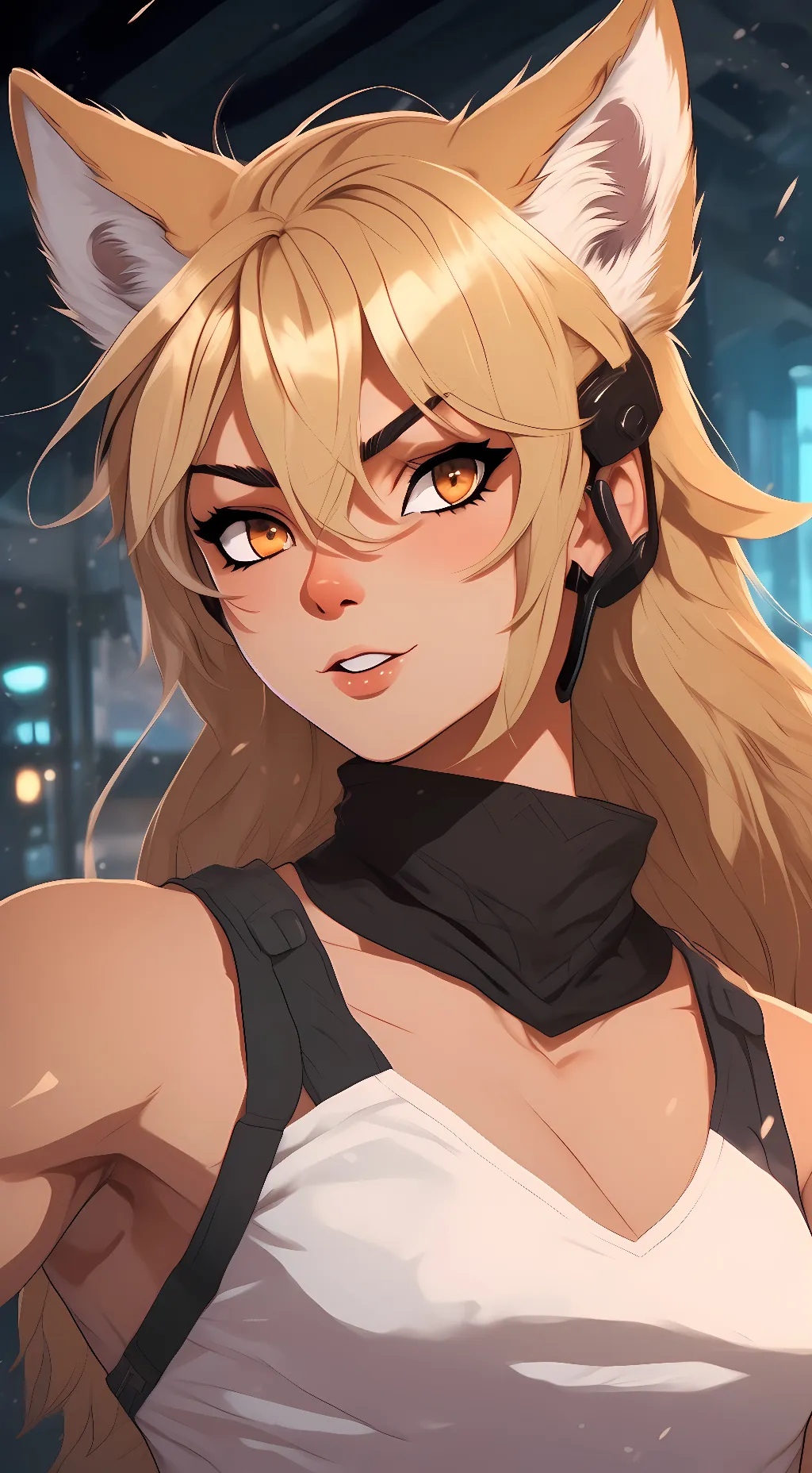 ai character: Kayla background