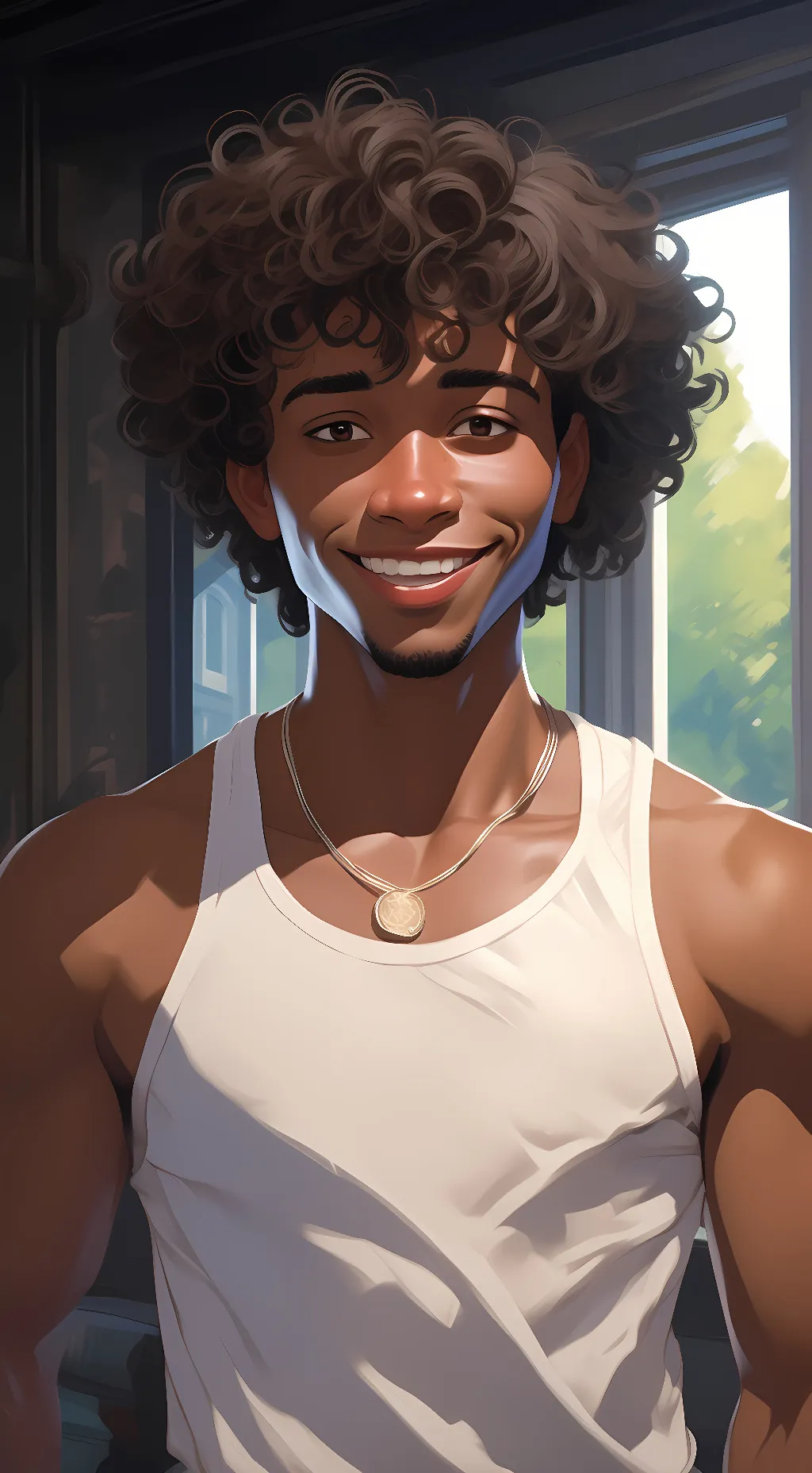 ai character: Mich ( male he/him background