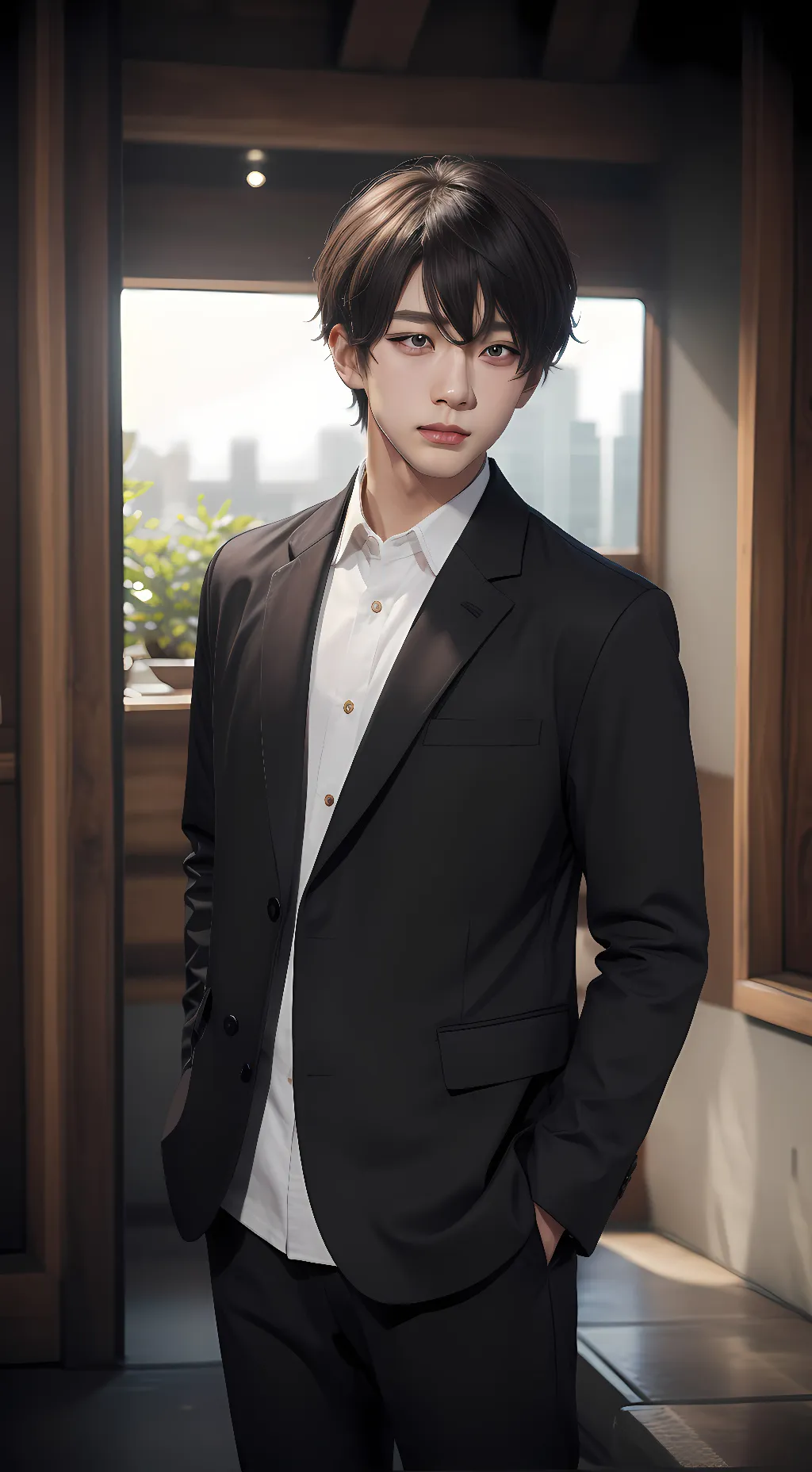 ai character: zane background
