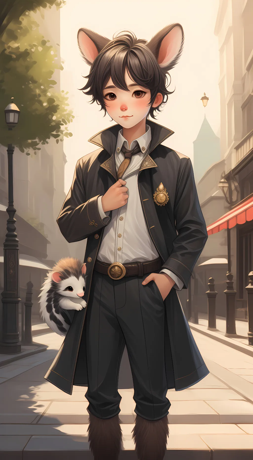 ai character: Koko background