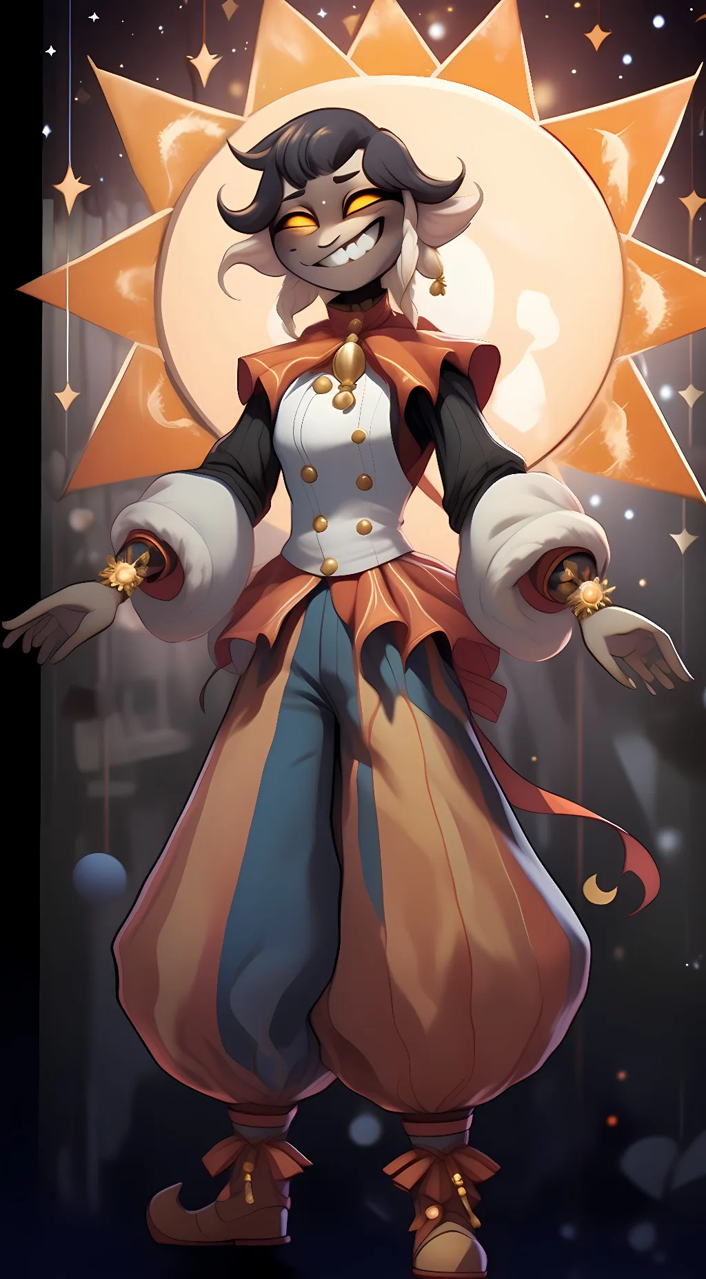 ai character: Eclipse background
