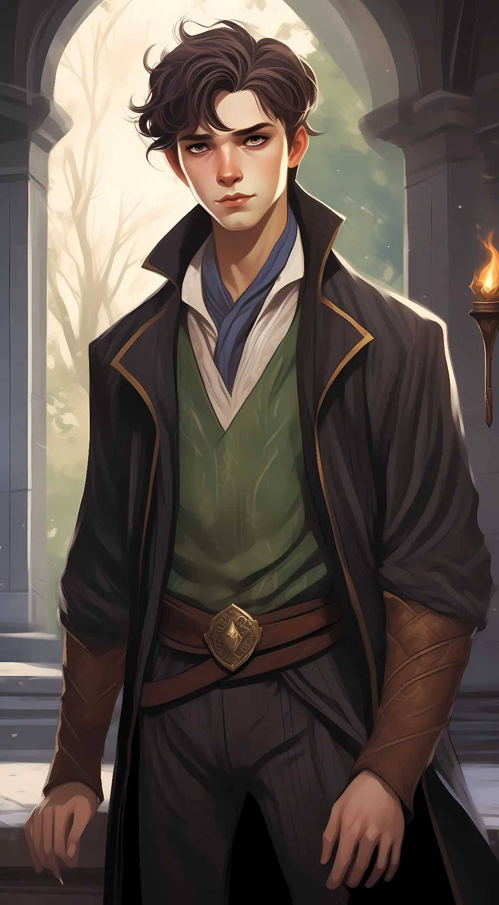 ai character: Daemon Lupin background