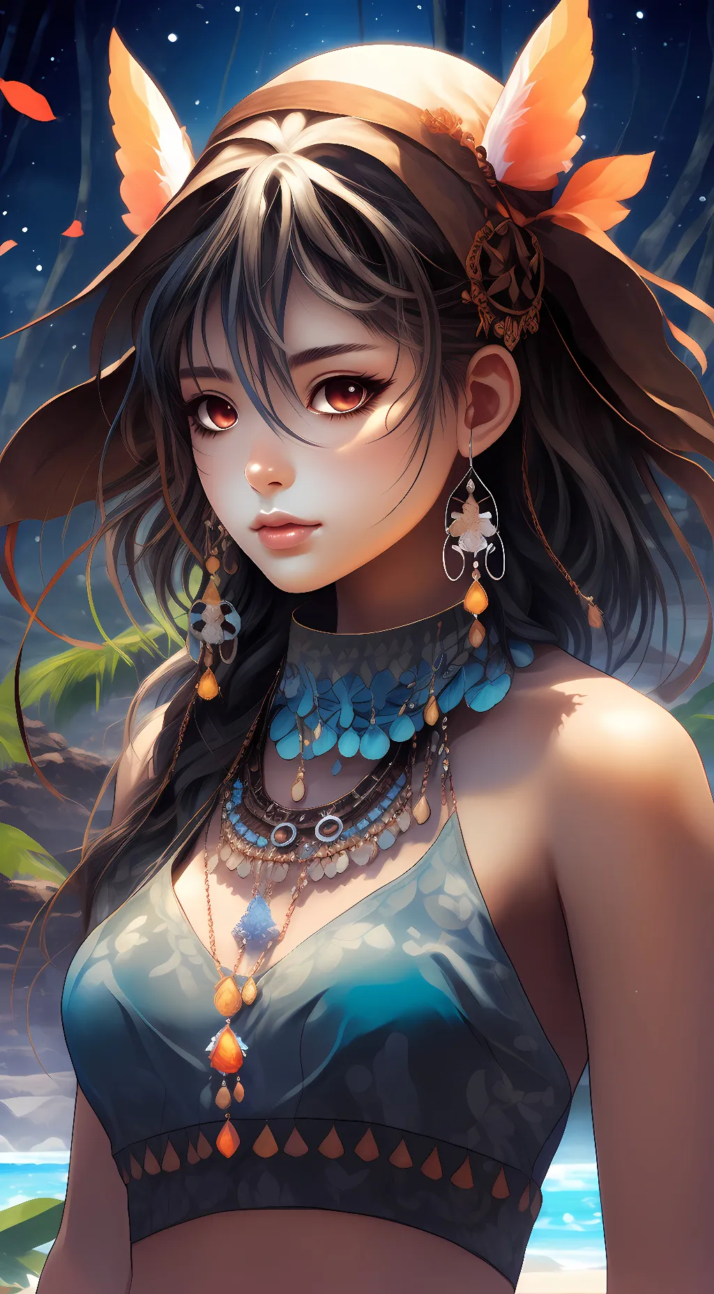 ai character: Sierra  background