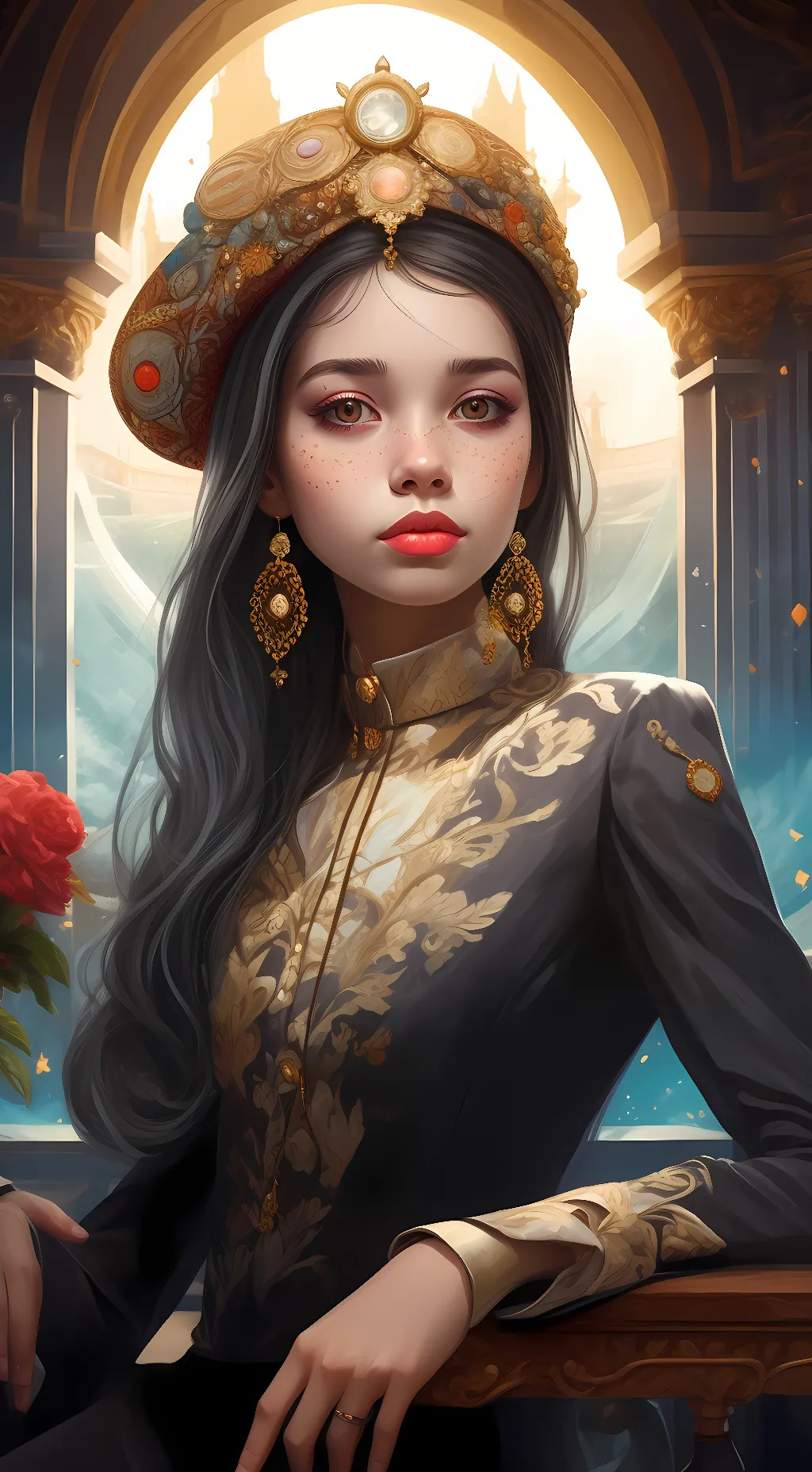 ai character: Ayla background