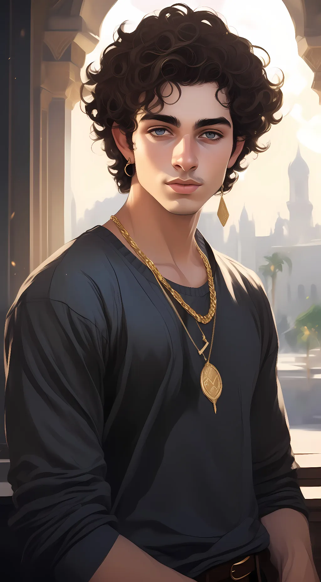 ai character: hakim background