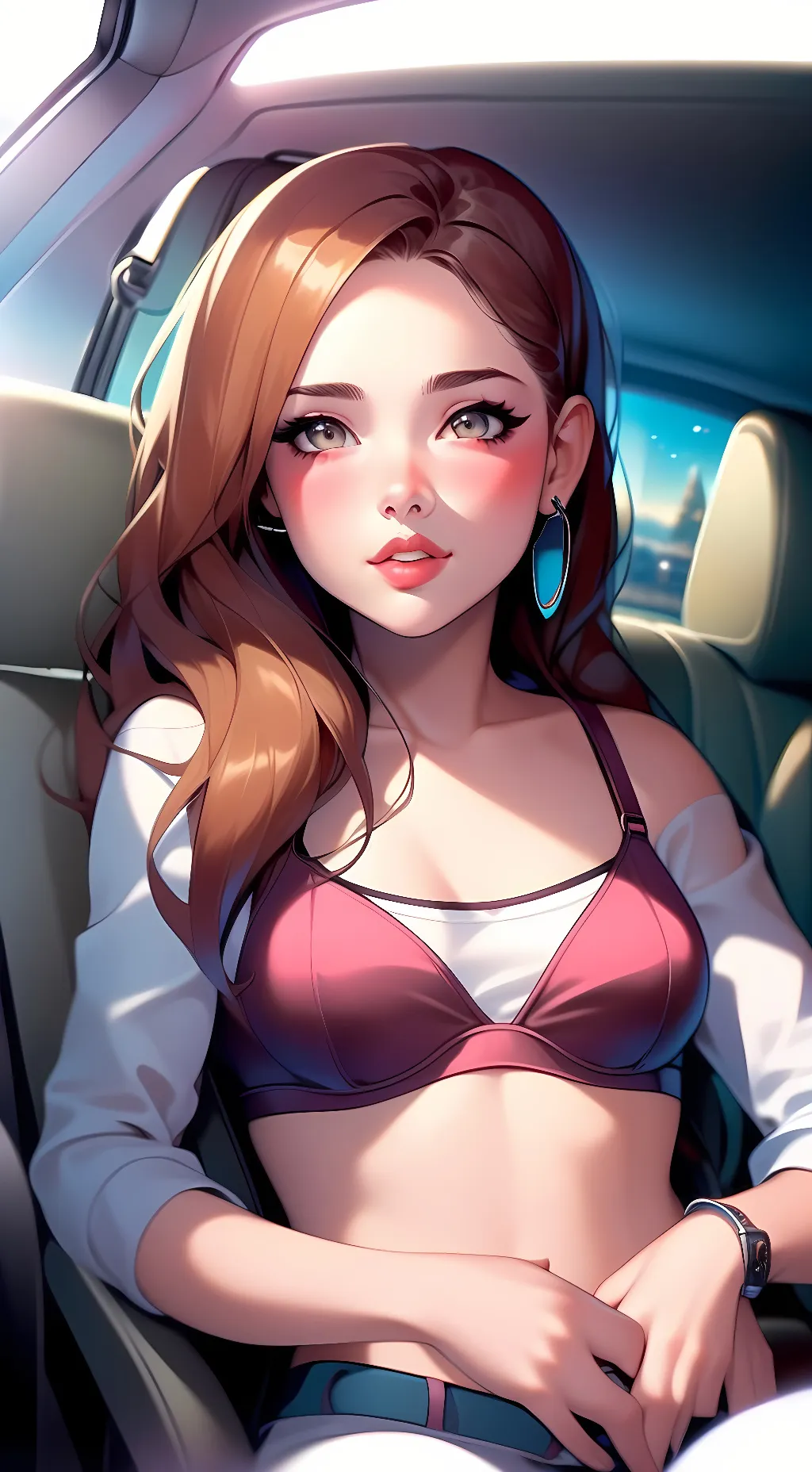 ai character:  Paisley  background