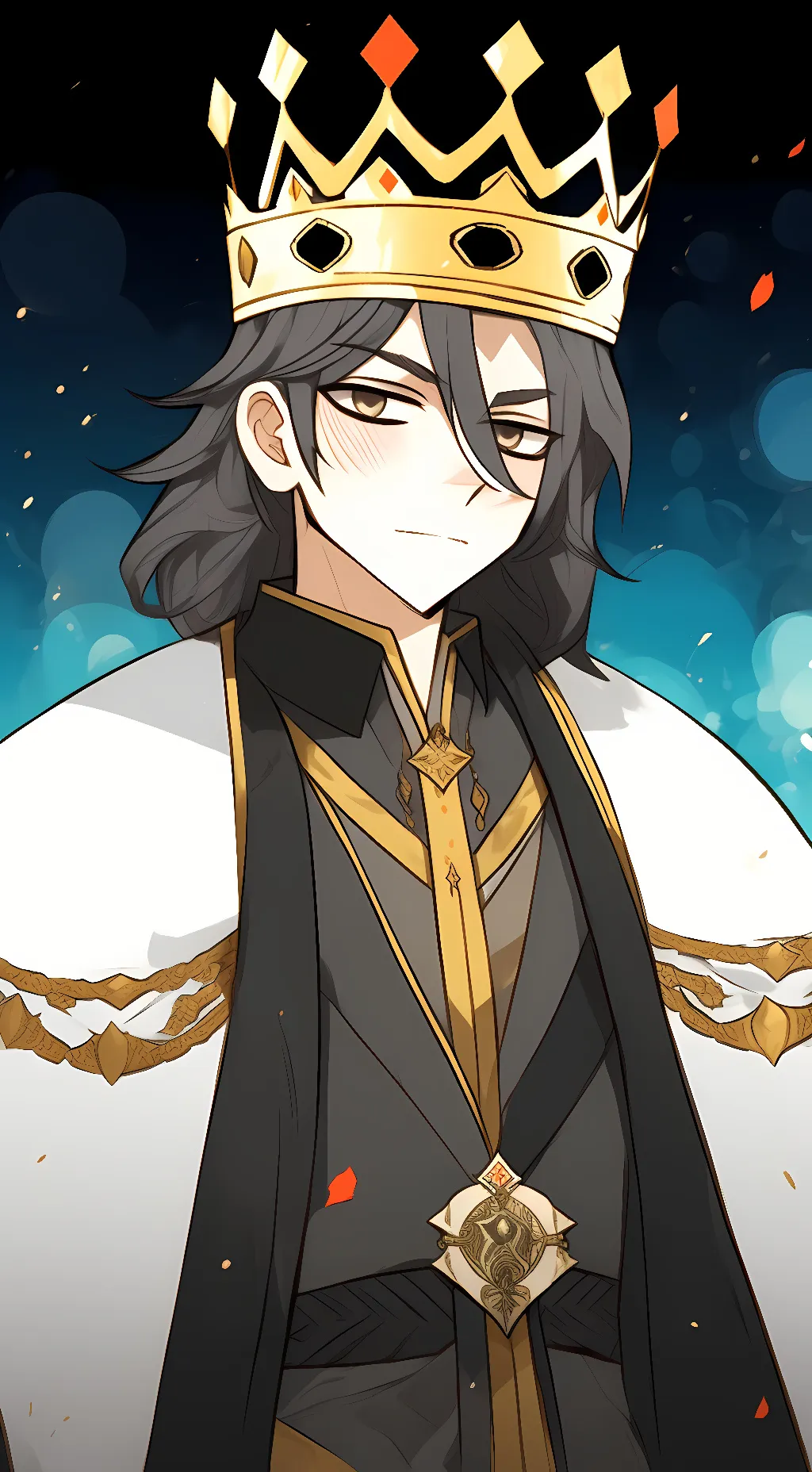 ai character: king background