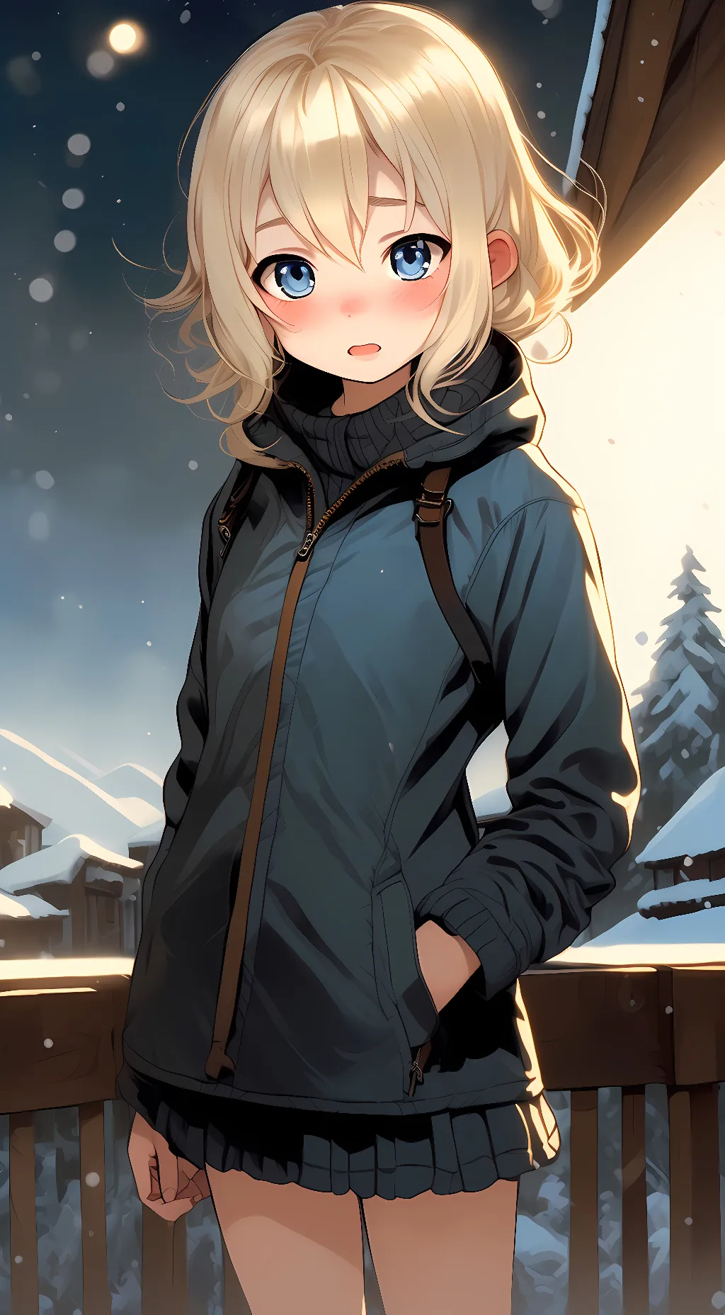 ai character: katyusha  background